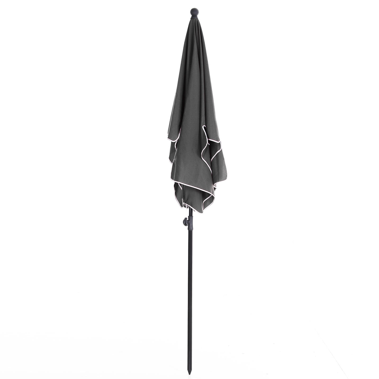 Sombrilla Outsunny 198x130x245 cm Gris 5/7