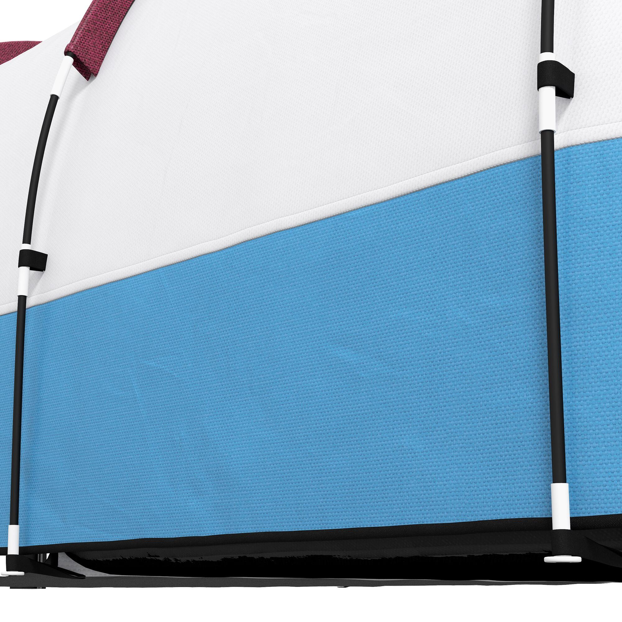 Tienda de Campaña Outsunny 420x200x150 cm Multicolor 4/8