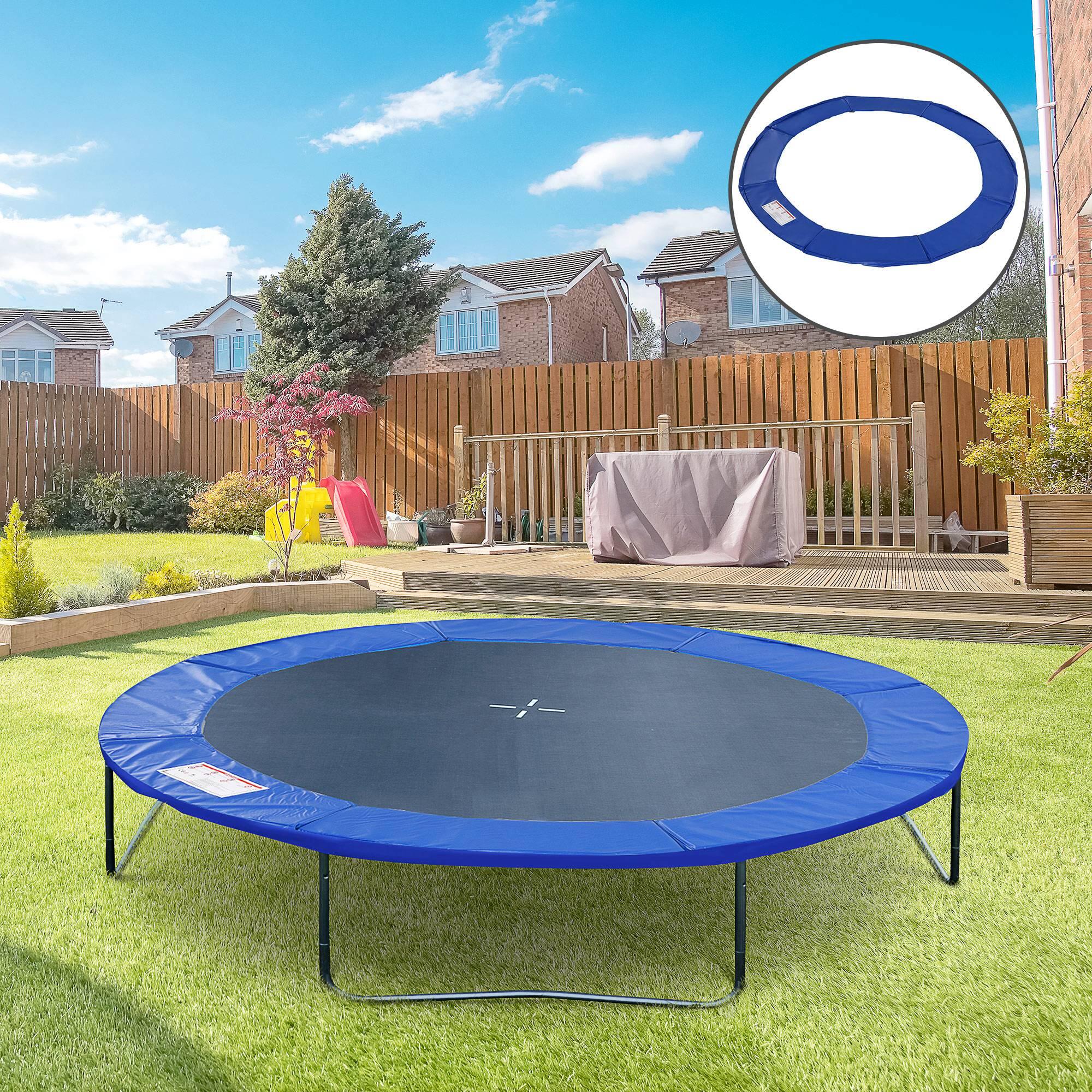 Cobertura de Proteção para Trampolim 244 cm Azul HOMCOM 2/7