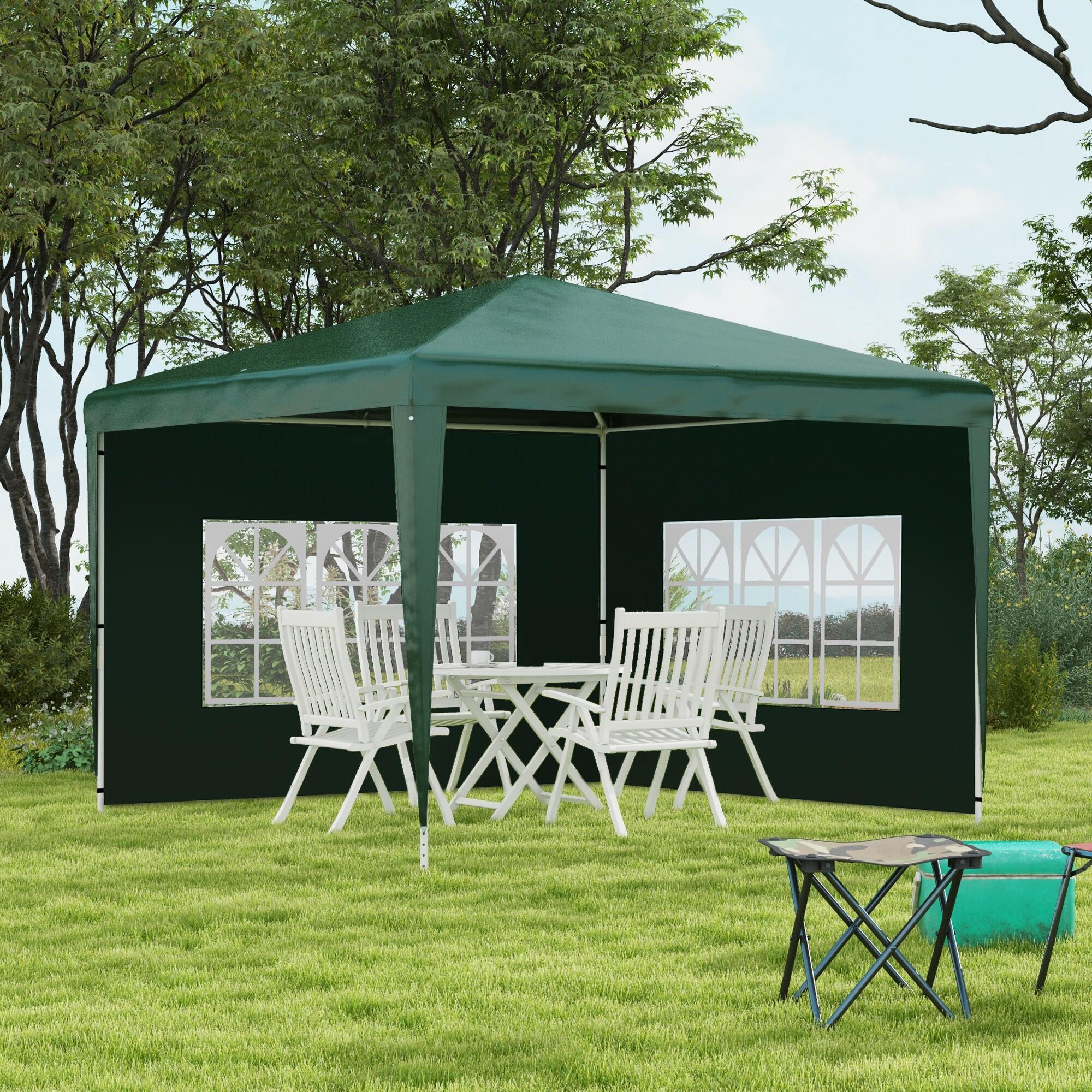 Carpa Evento Deportivo 293x293x252 cm Verde 2/7