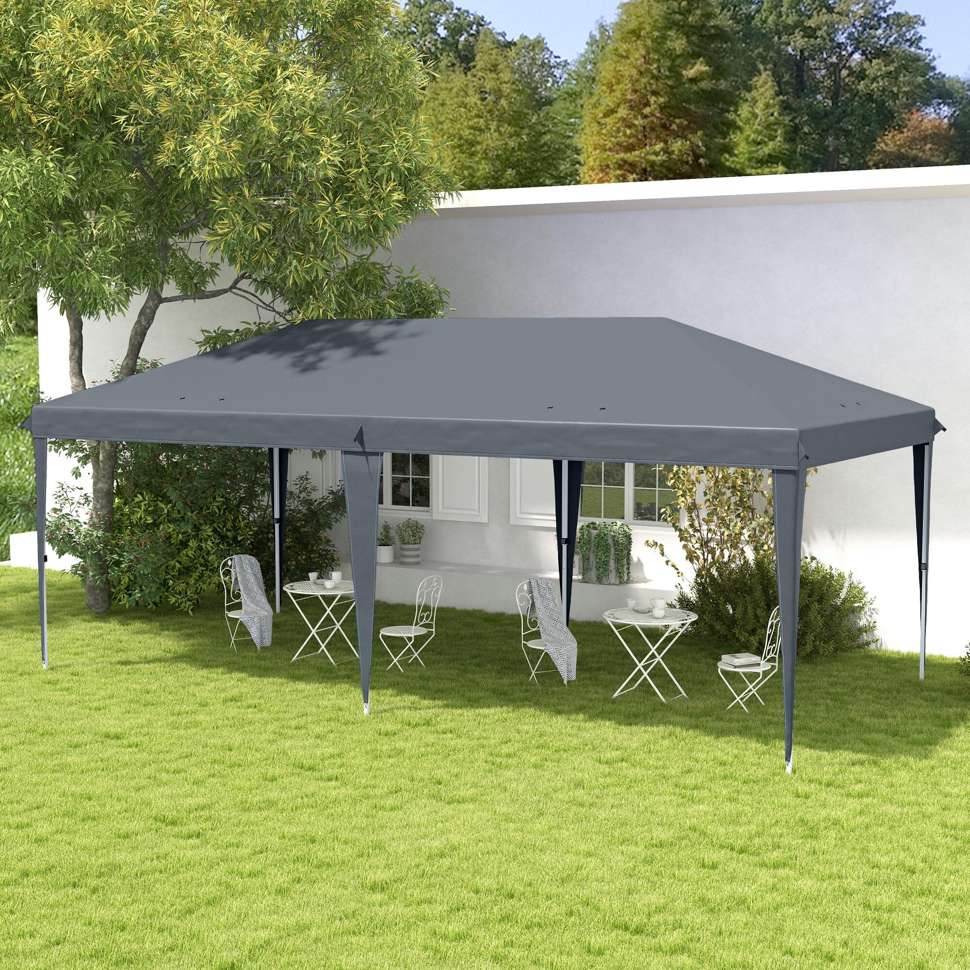 Carpa para eventos deportivos 585x295x270 cm Gris Claro 2/8