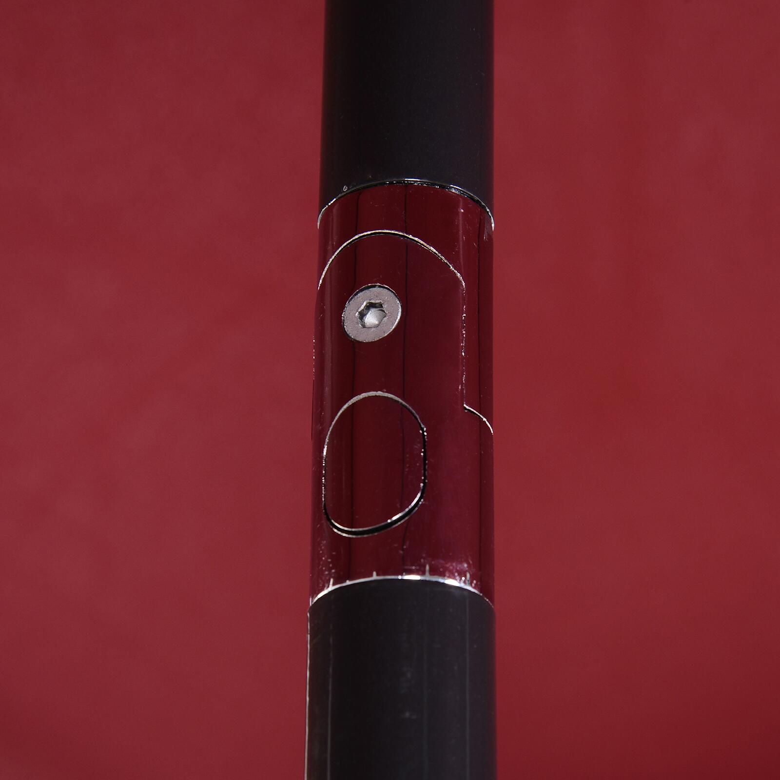 Sombrilla Outsunny 198x130x245 cm Rojo Vino 4/6