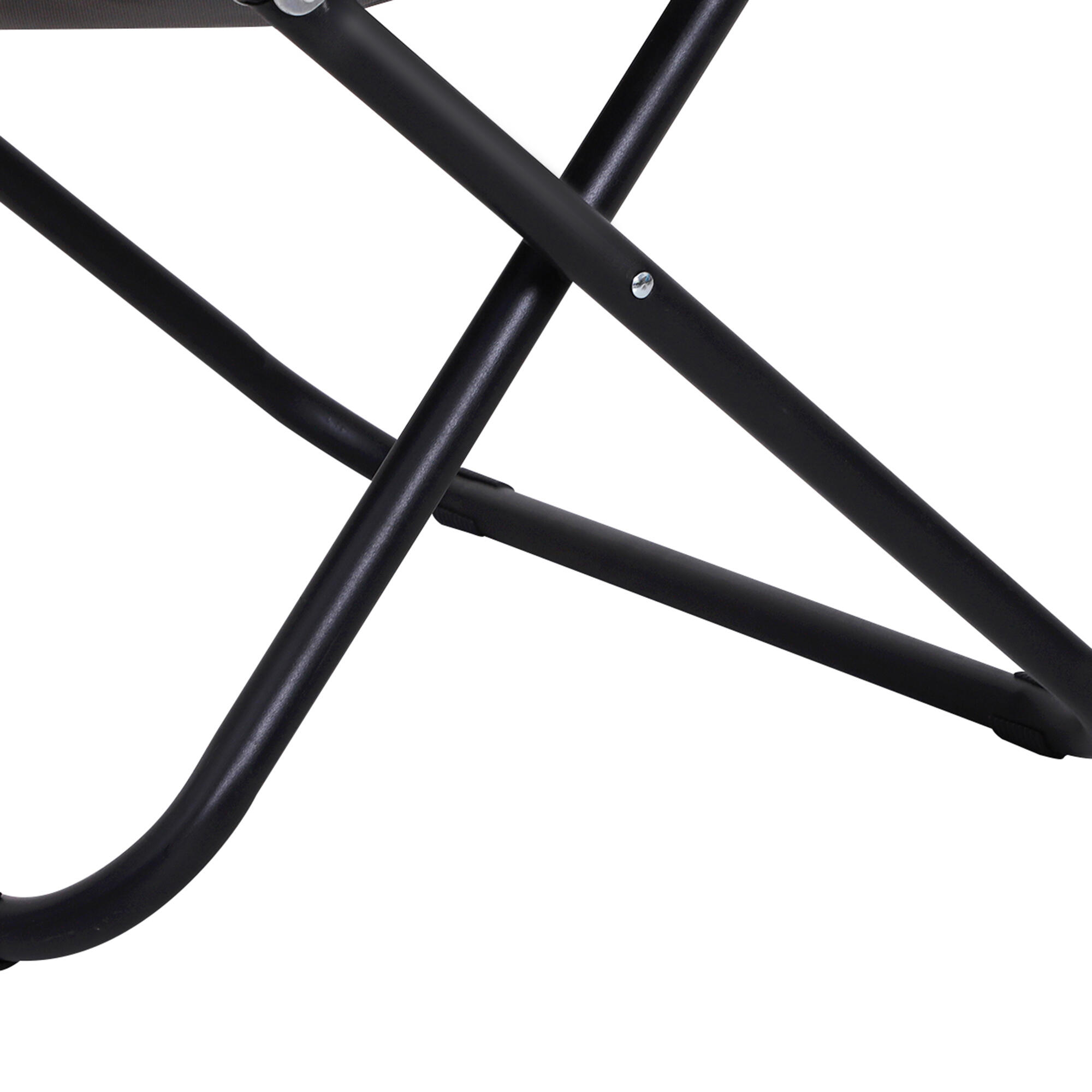 Silla de Luna Outsunny 80x80x75 cm Gris 5/7