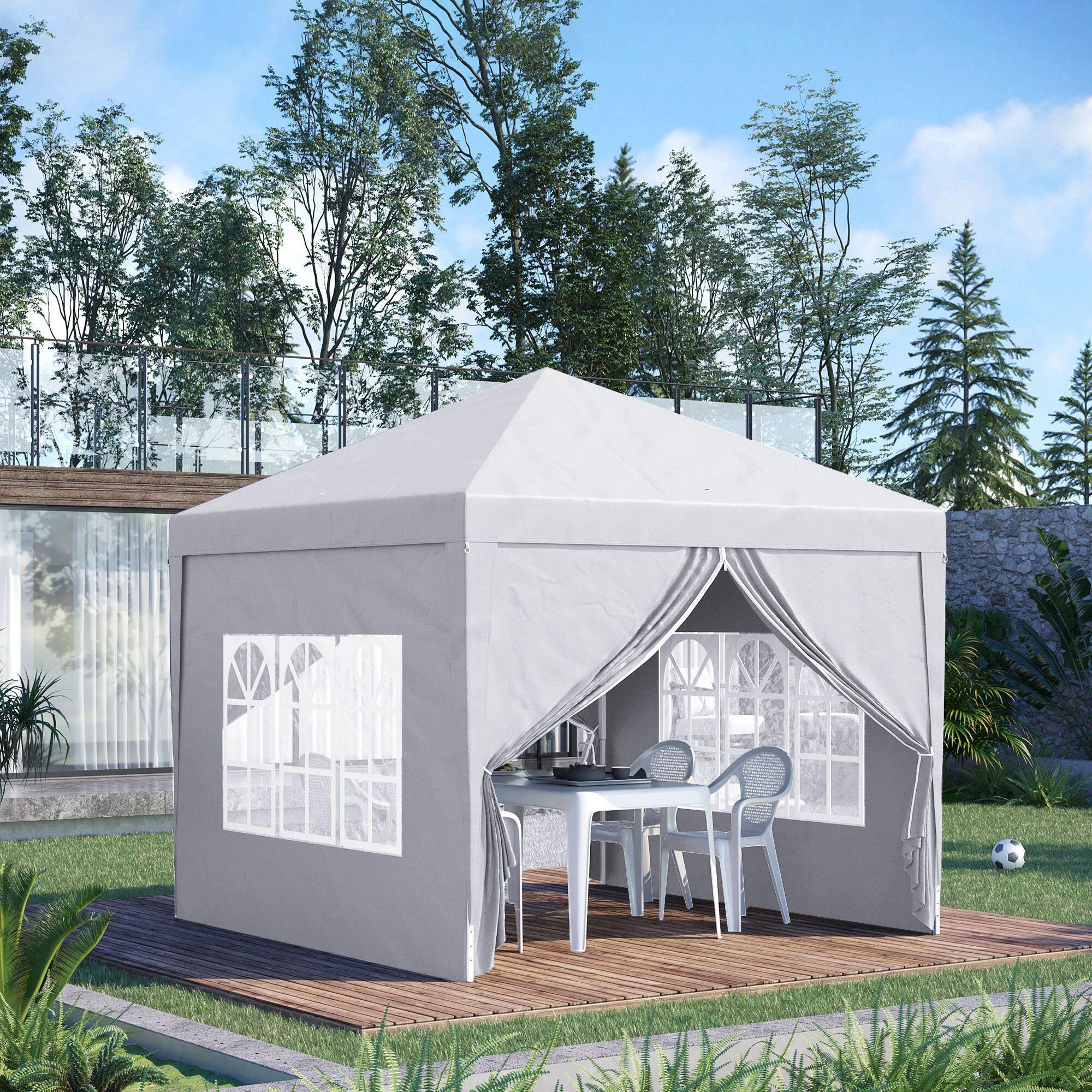 Carpa Evento Deportivo 295x295x258 cm Blanco 2/7