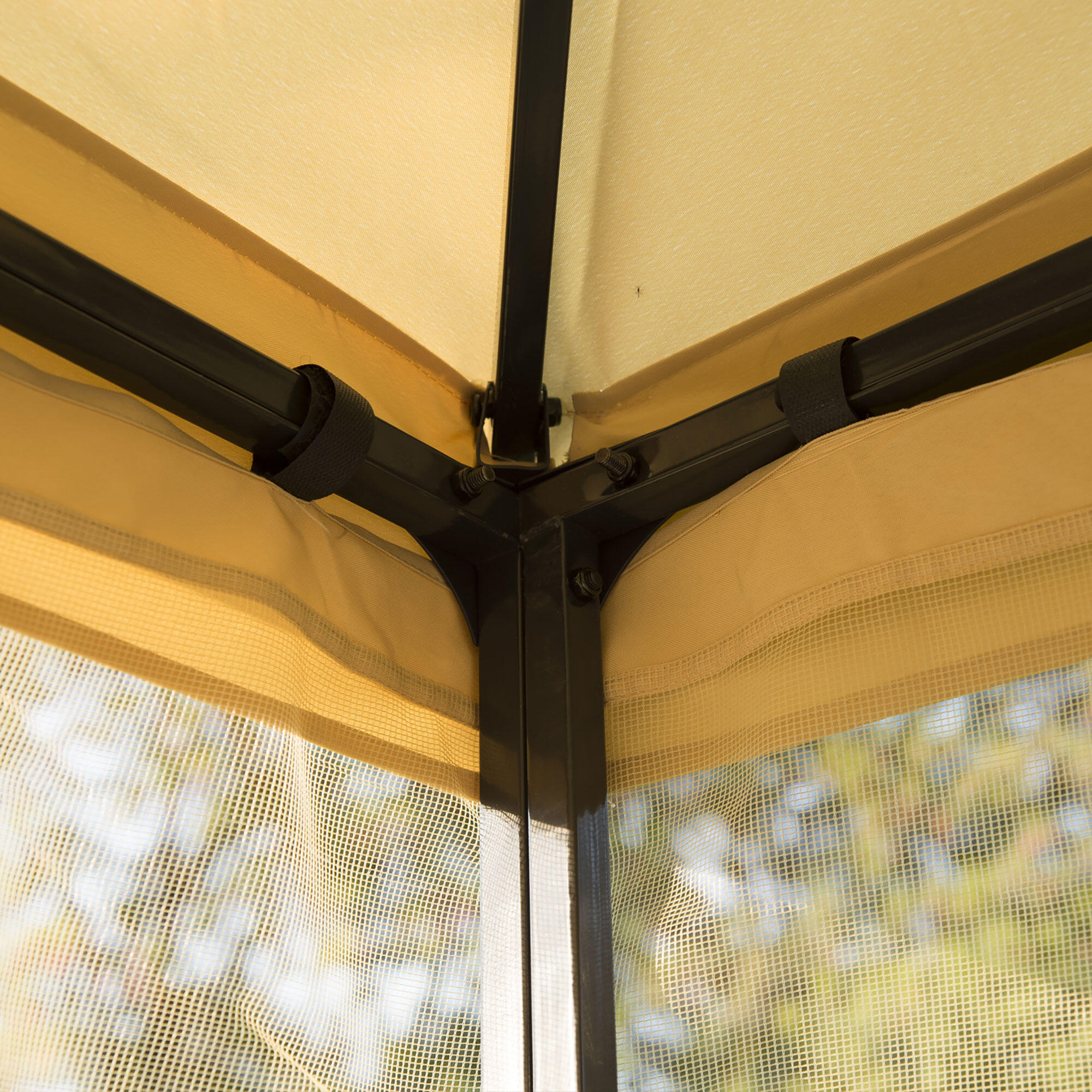 Carpa Evento Deportivo 300x300x280cm Beige 4/7