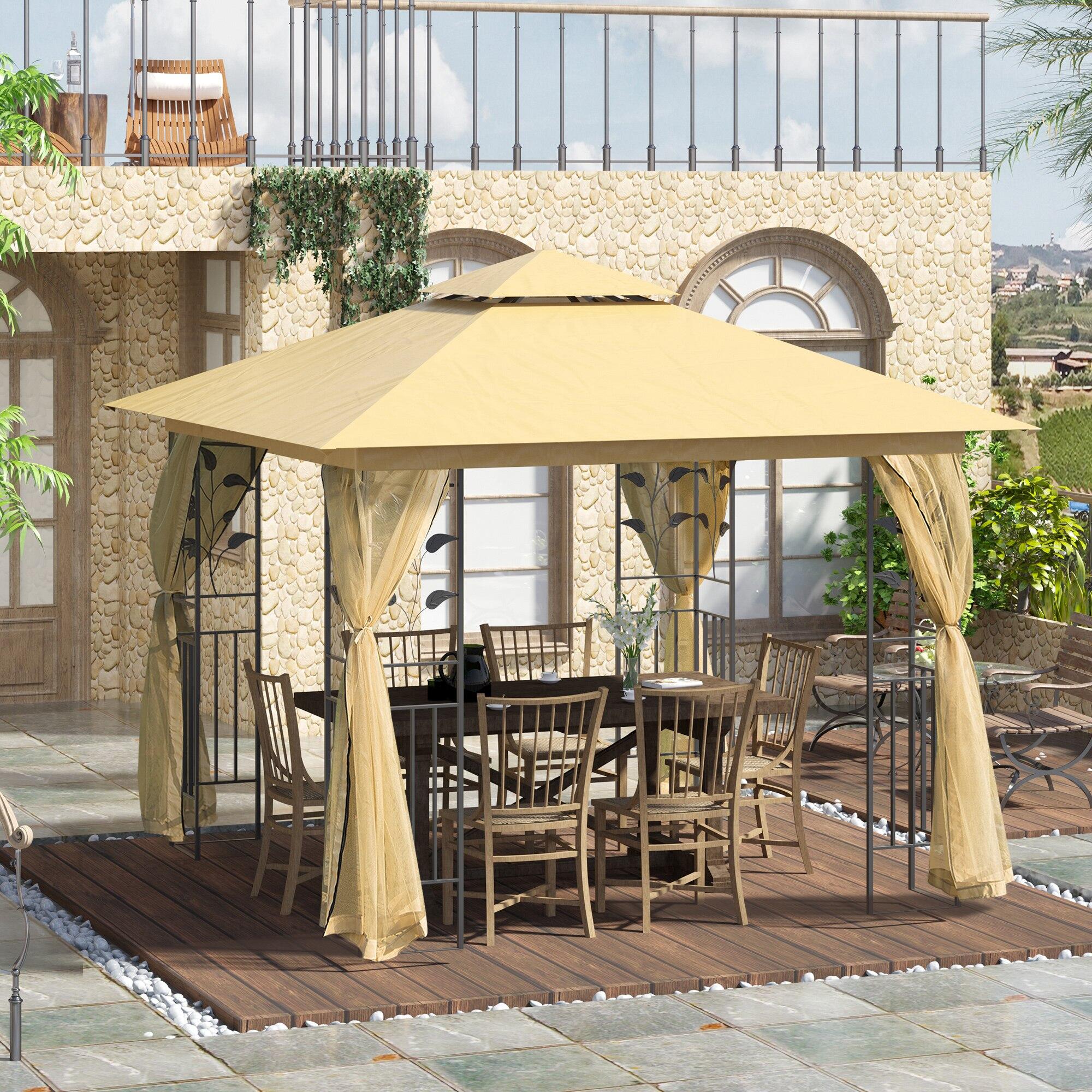 Carpa Evento Deportivo 300x300x280cm Beige 2/7