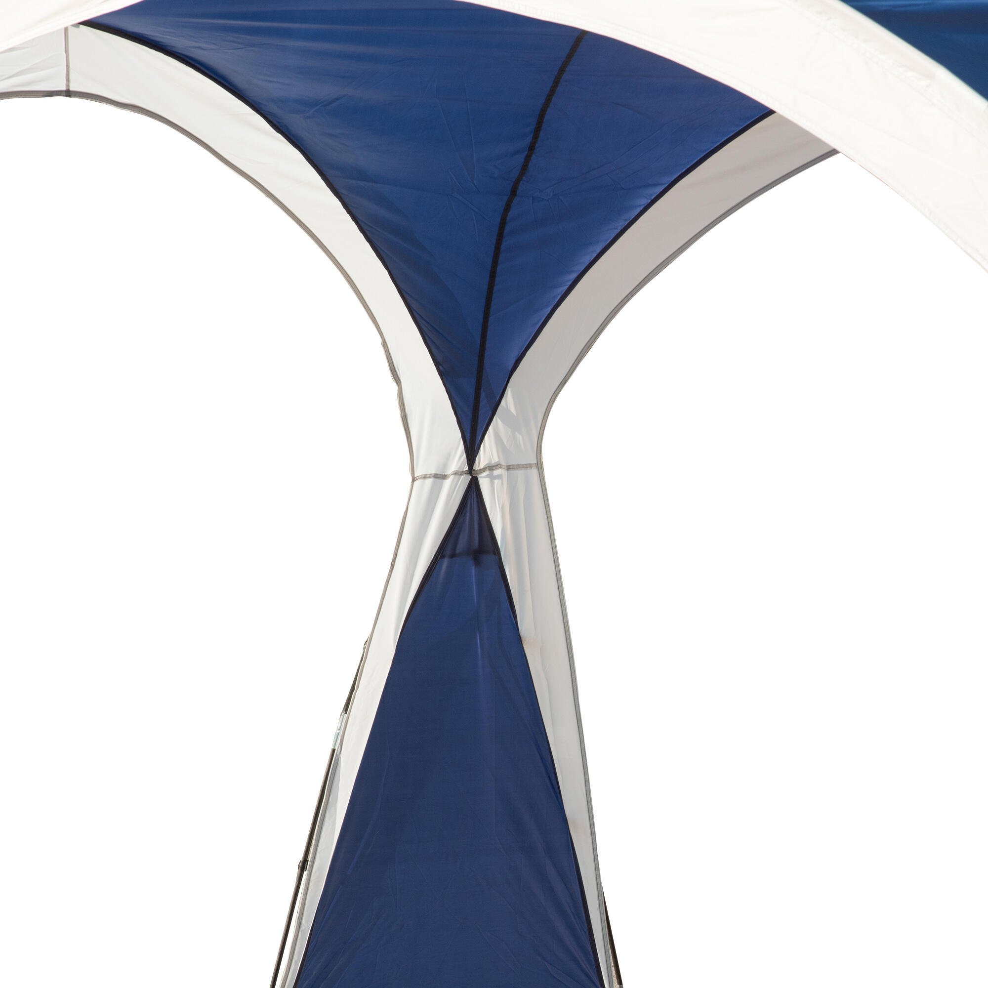 Toldo de Refugio Outsunny 350x350x222 cm Azul 4/7