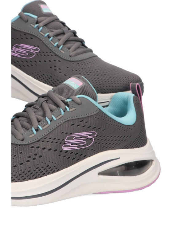 Deportivas Running Mujer Suela Plana - Modelo 150131 Gris 6/6