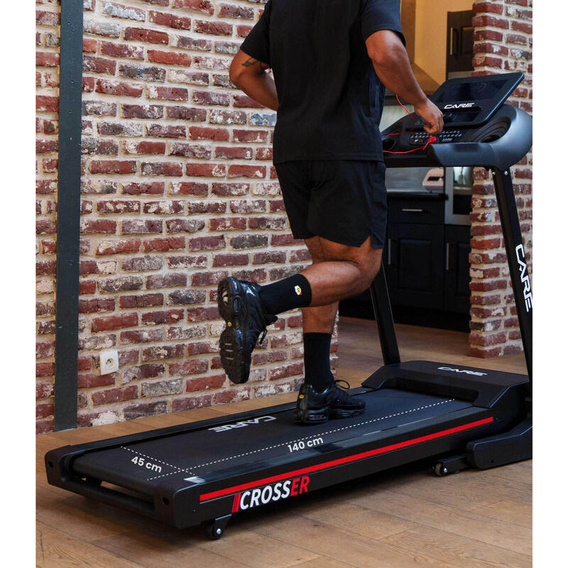 Tapis de course connecté - 18km/h - CARE - CROSSER - KINOMAP