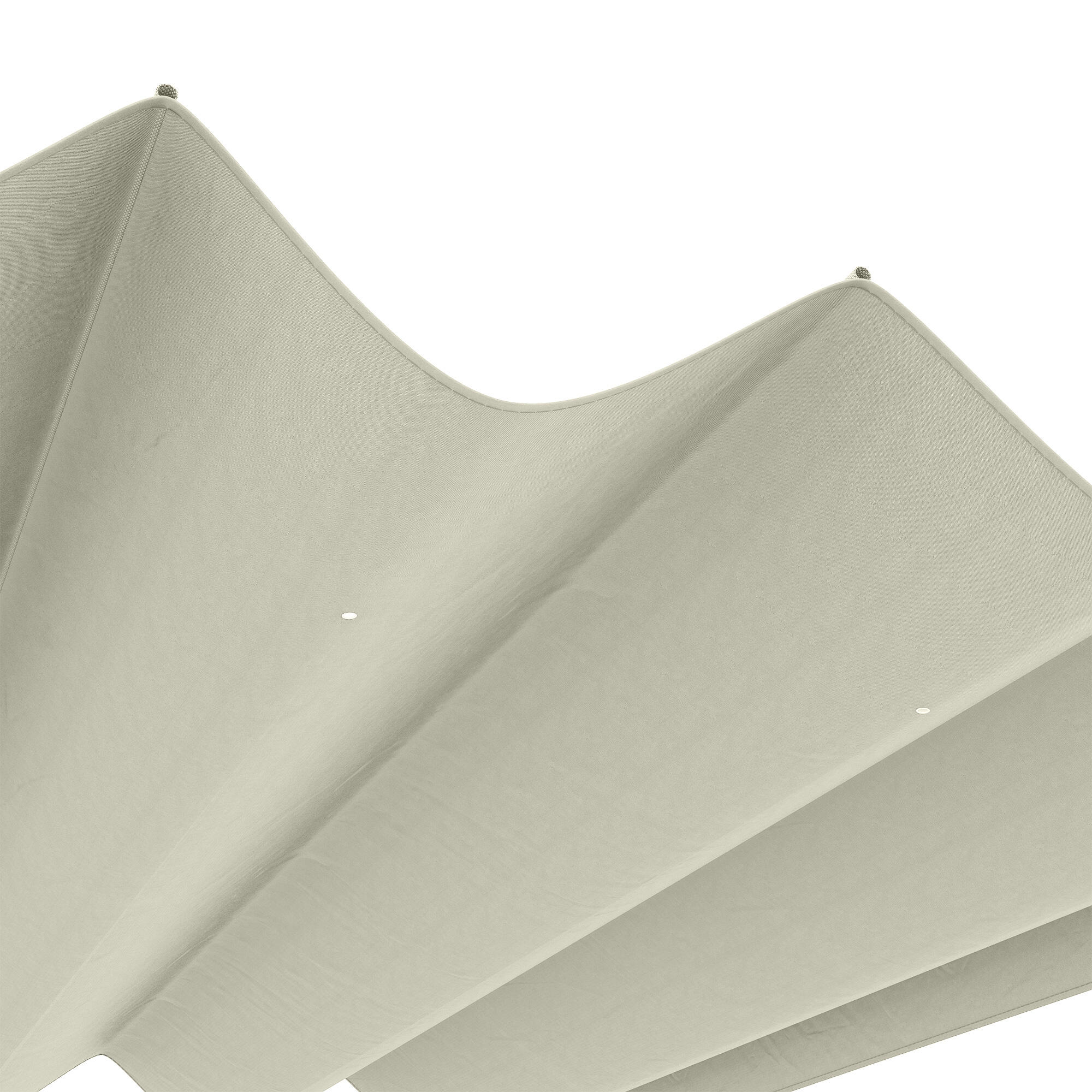 Techo de Pérgola Outsunny 286x245 cm Crema 6/7