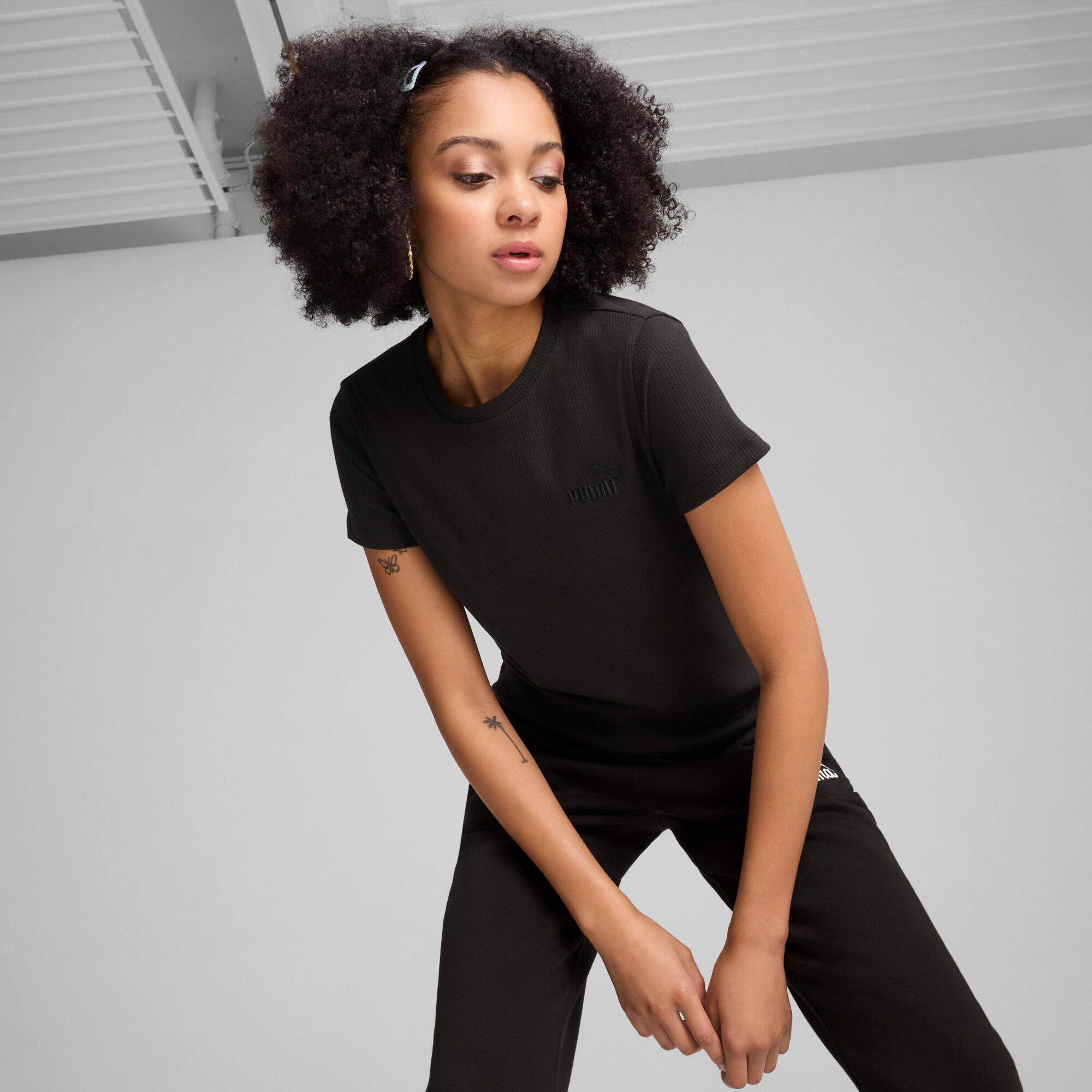 T-shirt femme Puma Ess Elevated 4/5