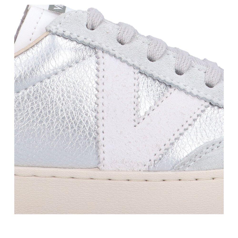 Sneakers Deportivas Mujer Victoria BERLÍN CICLISTA METALIZADO Plateado