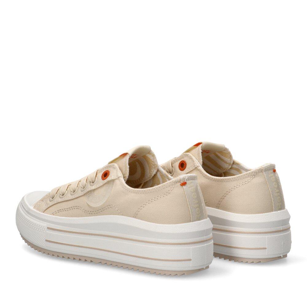 Baskets En Toile Femme Refresh  Beige 4/6