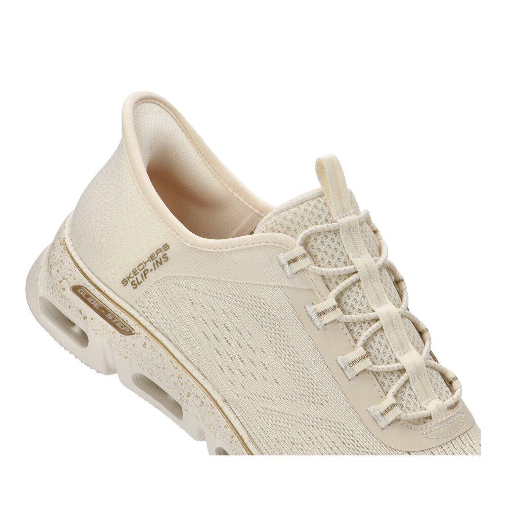 Turnschuh DAMEN Skechers Slip-ins Gliaus-step Pace Mesh BEIGE 6/6