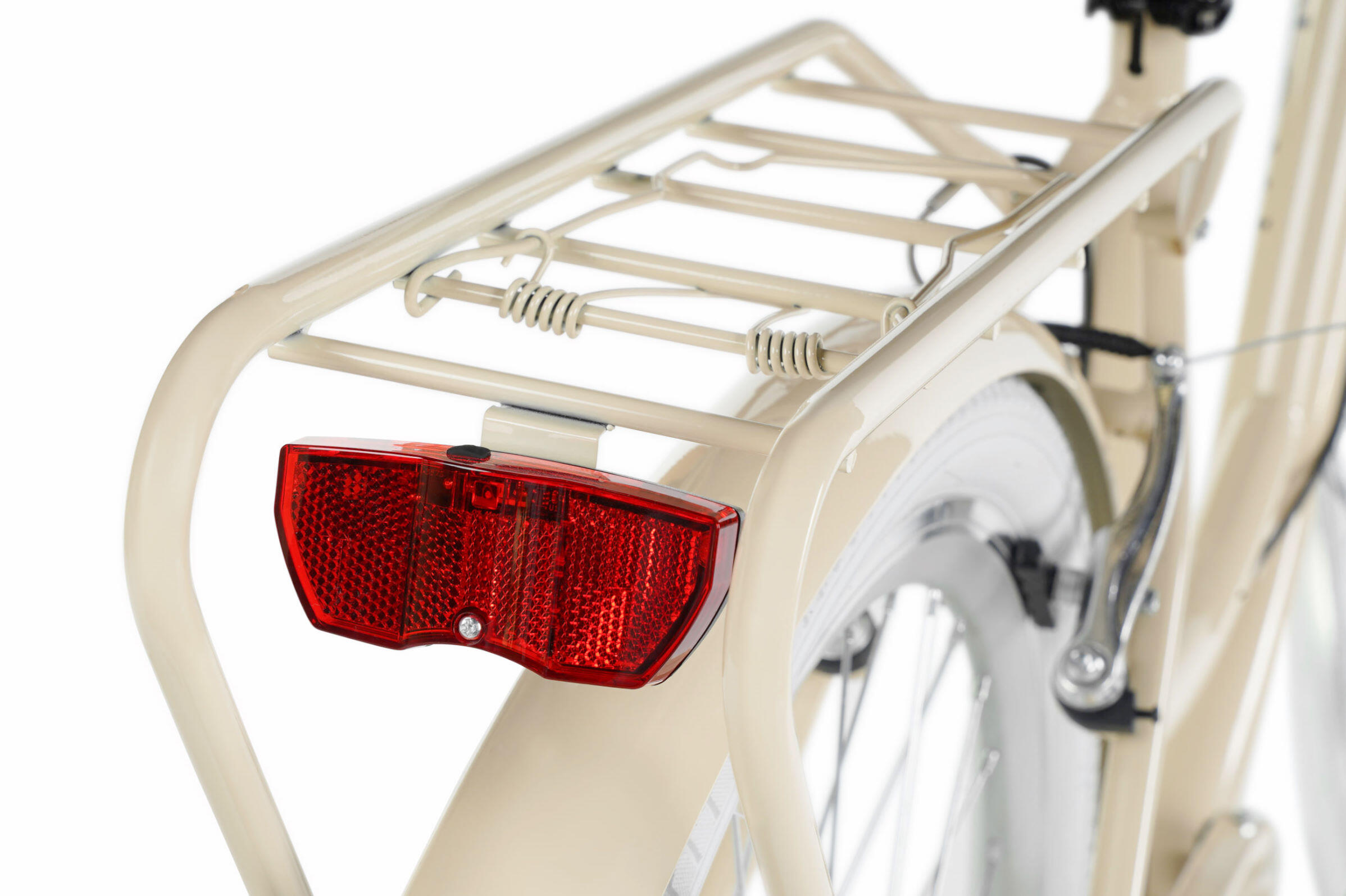 Vélo femme Davi Lila 28″, 160–185 cm, 1 vitesse, beige/blanc 5/6