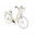 Bicicleta dama Davi Lila 26", 1 viteza, 155-180 cm, Maro cafeniu/Alb