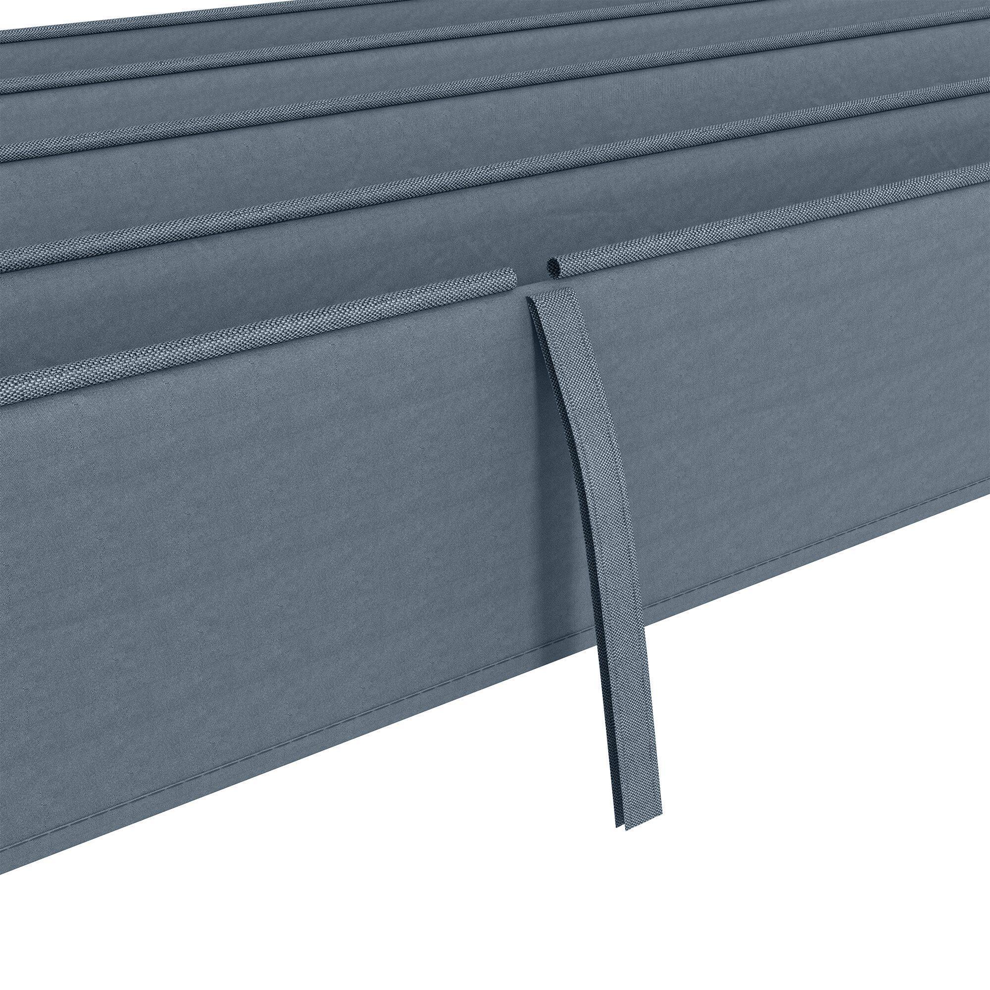 Techo de Pérgola Outsunny 286x245 cm Gris Oscuro 5/7