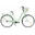 Bicicleta dama Davi Lila 28", 1 vitez, 160-185 cm, Verde/Negru
