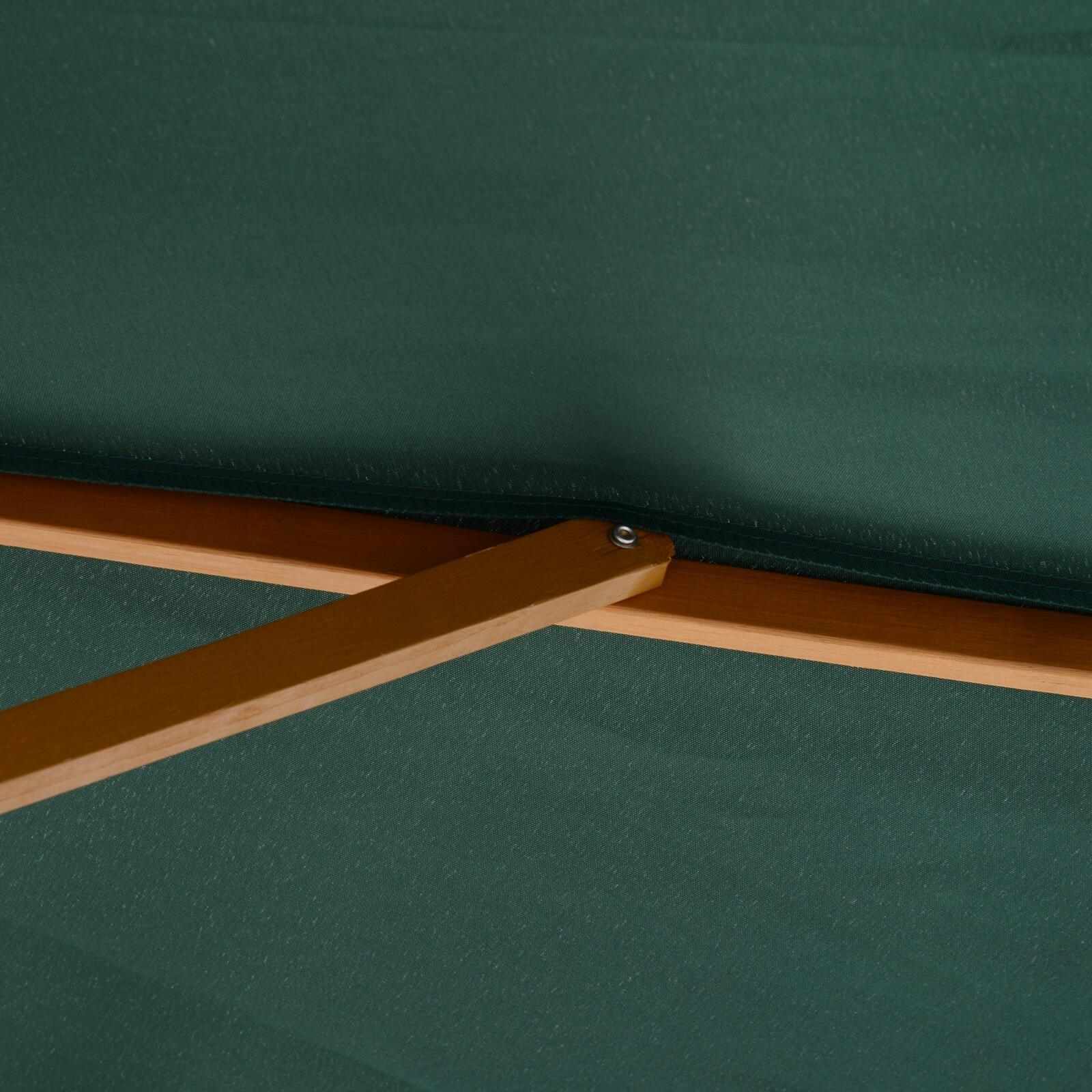Parasol de camping Outsunny Ø300x250 cm Verde 4/7