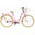 Bicicleta dama Davi Lila 28", 1 vitez, 160-185 cm, Roz/Crem