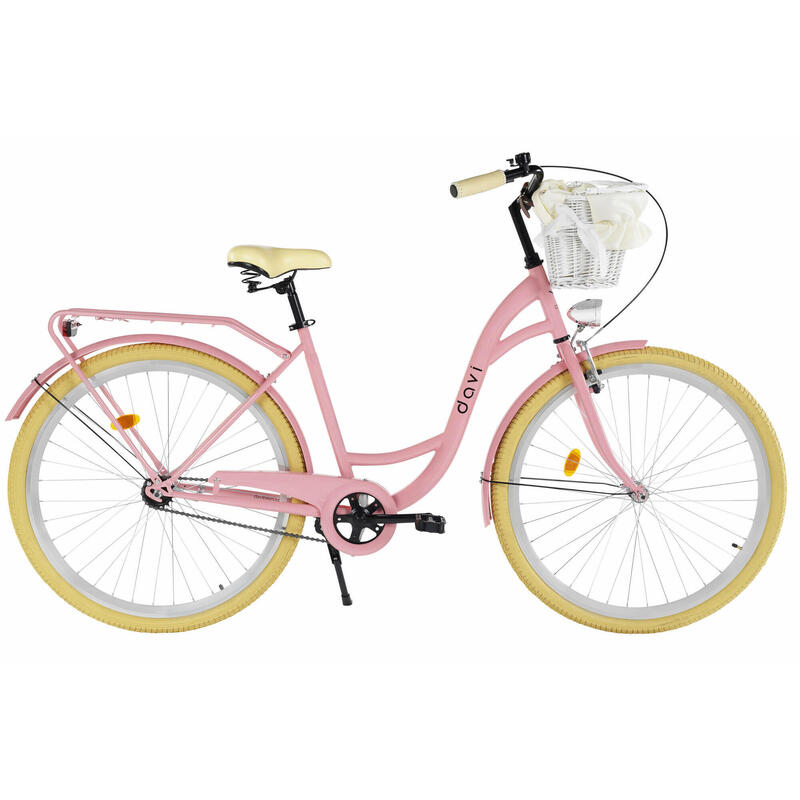 Dámské kolo Davi Lila 28", 1 rychlost, 160-185 cm