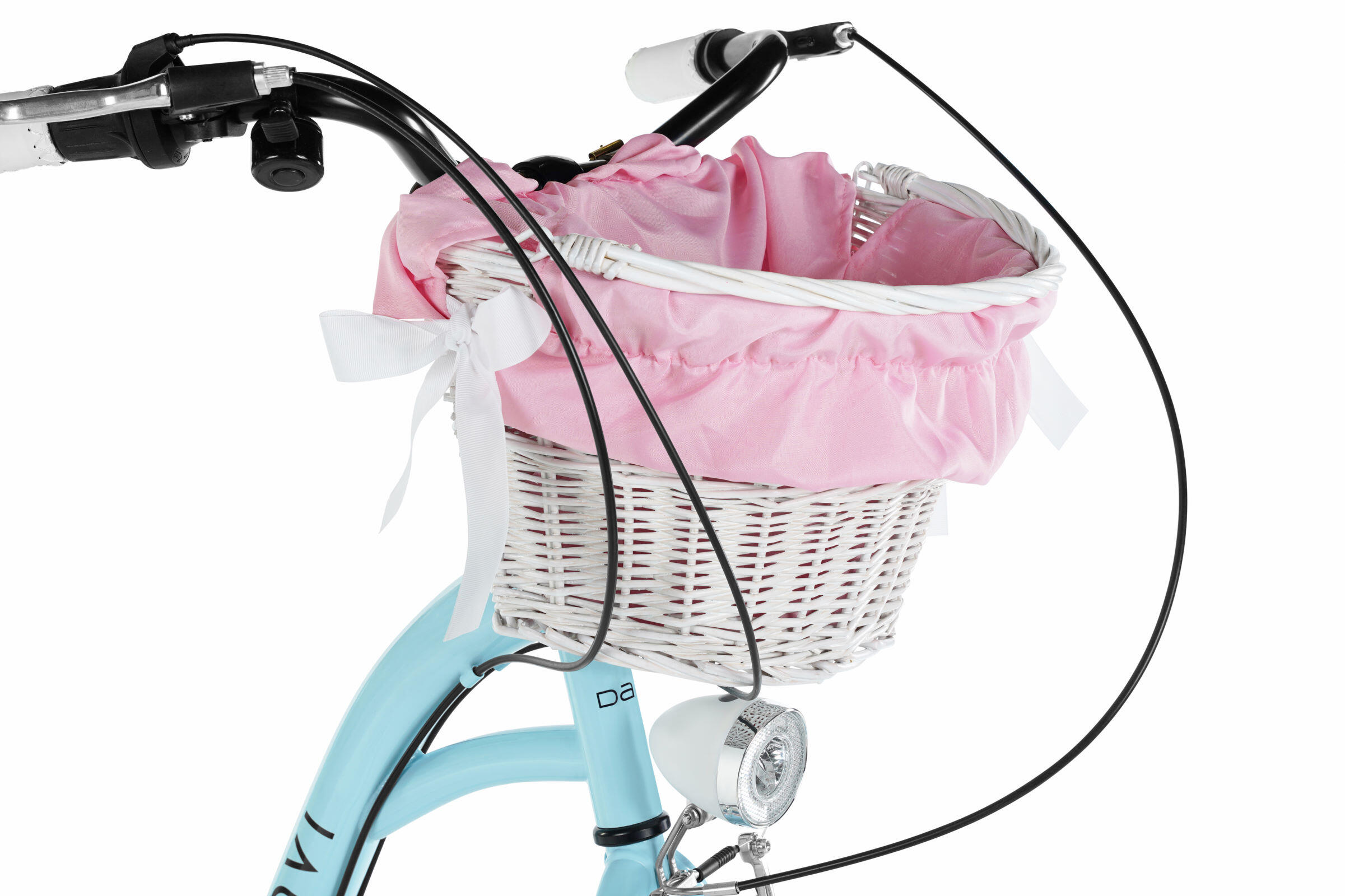 Vélo femme Davi Lila 28″, 160–185 cm, 1 vitesse, bleu/rose 4/6