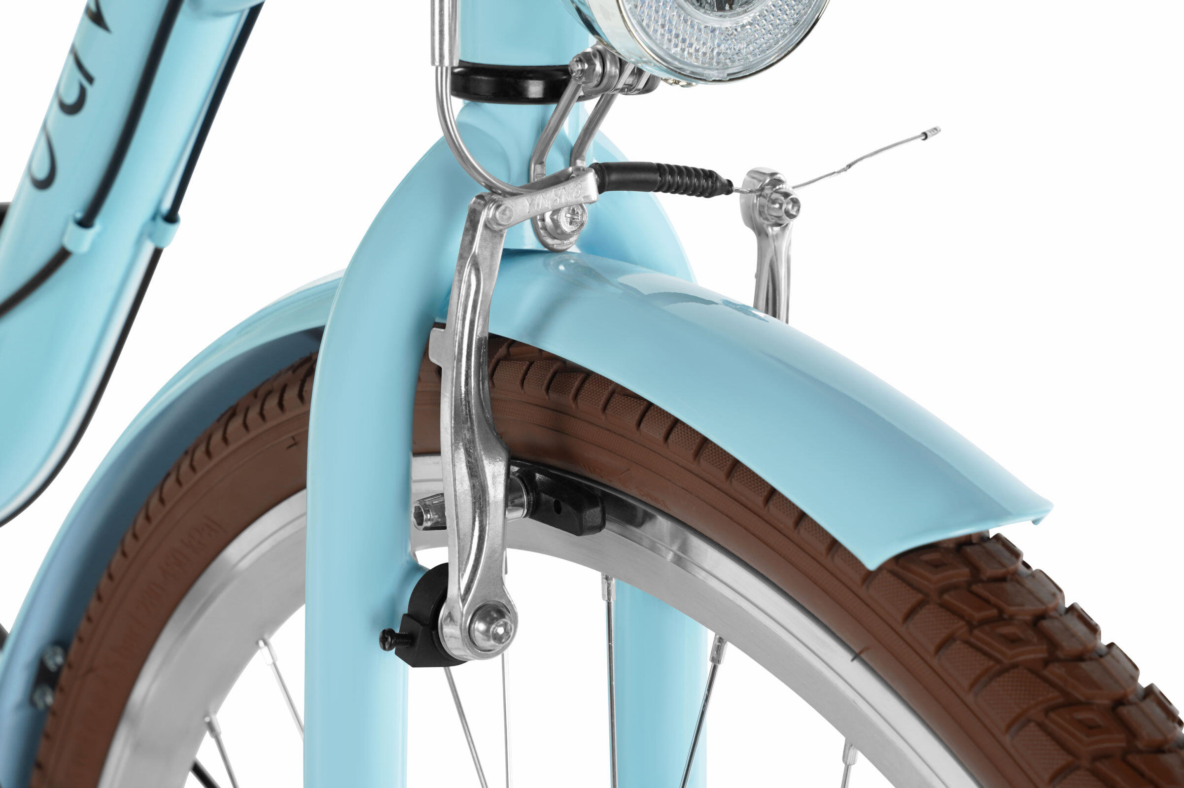 Vélo femme Davi Emma 28″, 160–185 cm, 7 vitesses, bleu/beige 5/7
