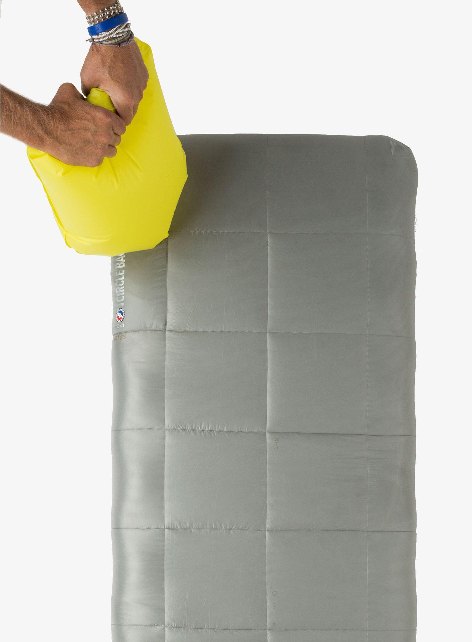 Materac dmuchany Big Agnes Circle Back 25X78 Wide Long - shadow/warm olive 5/6