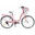 Bicicleta dama Davi Emma 26", 6 viteze, 155-180 cm, Roz/Negru