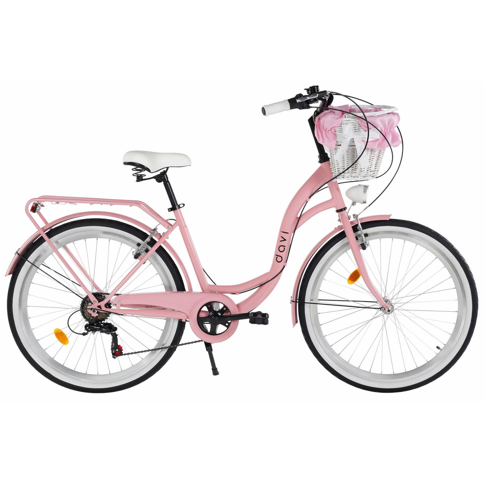 DAVI Dětské kolo Davi Amelia, 6 rychlostí, 24″, 130-165 cm