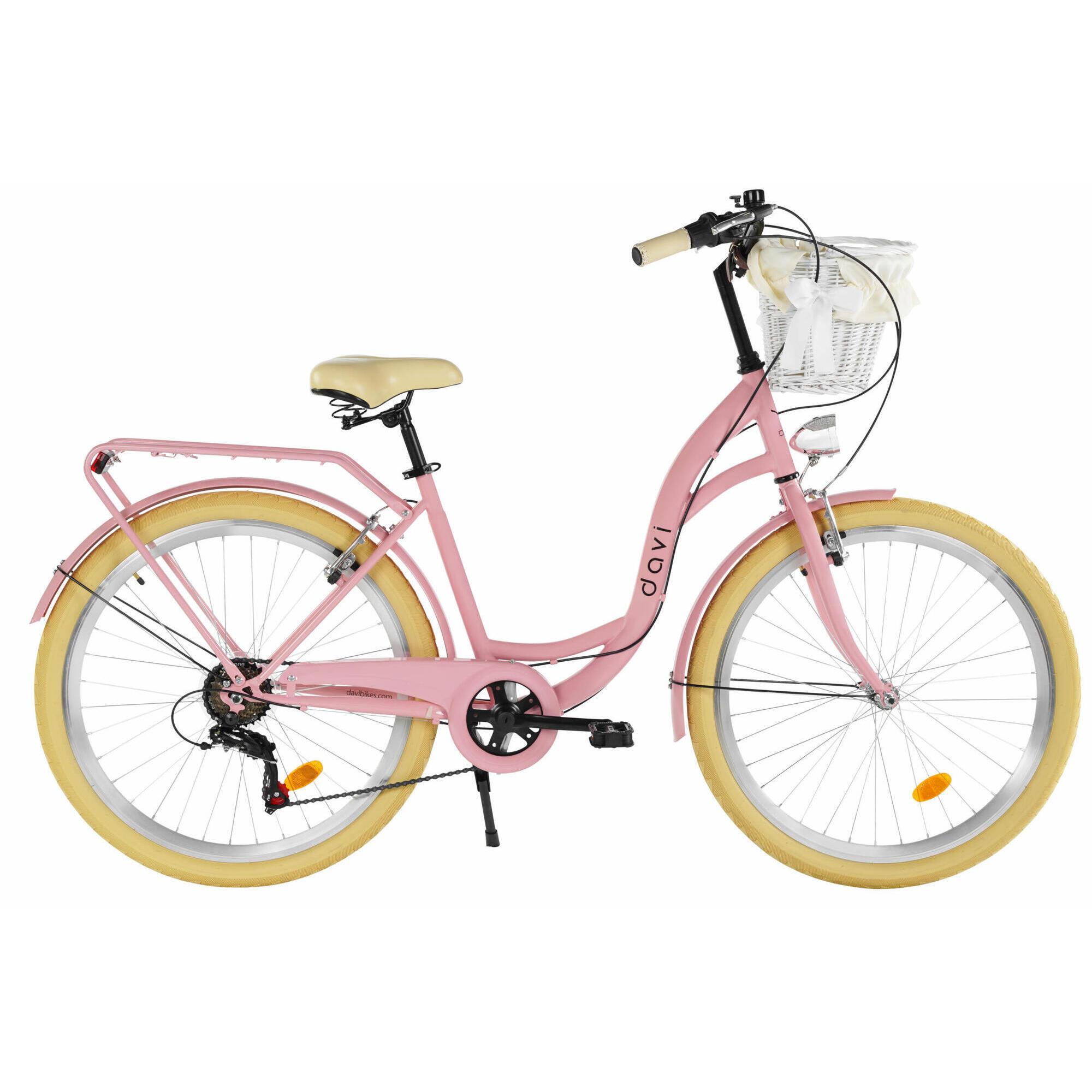 DAVI Dětské kolo Davi Amelia, 6 rychlostí, 24″, 130-165 cm