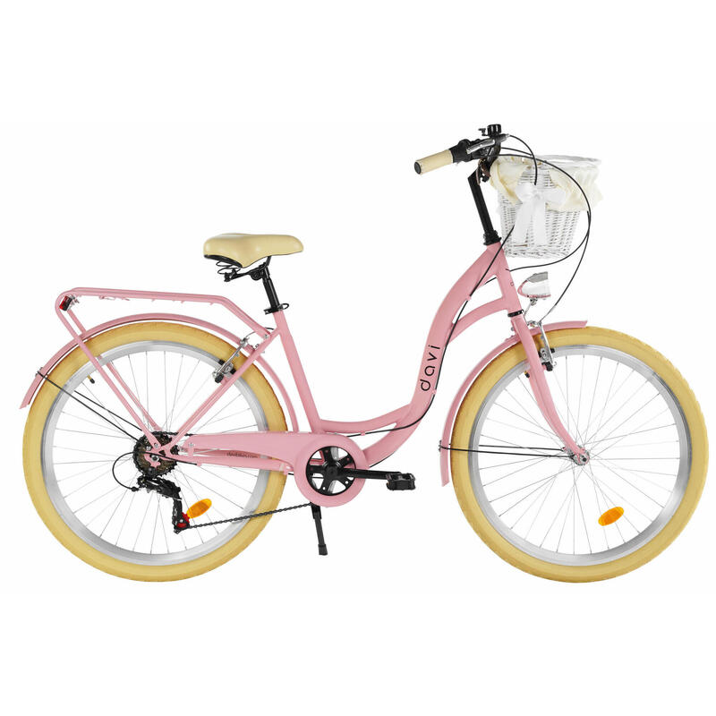 Dětské kolo Davi Amelia, 6 rychlostí, 24″, 130-165 cm