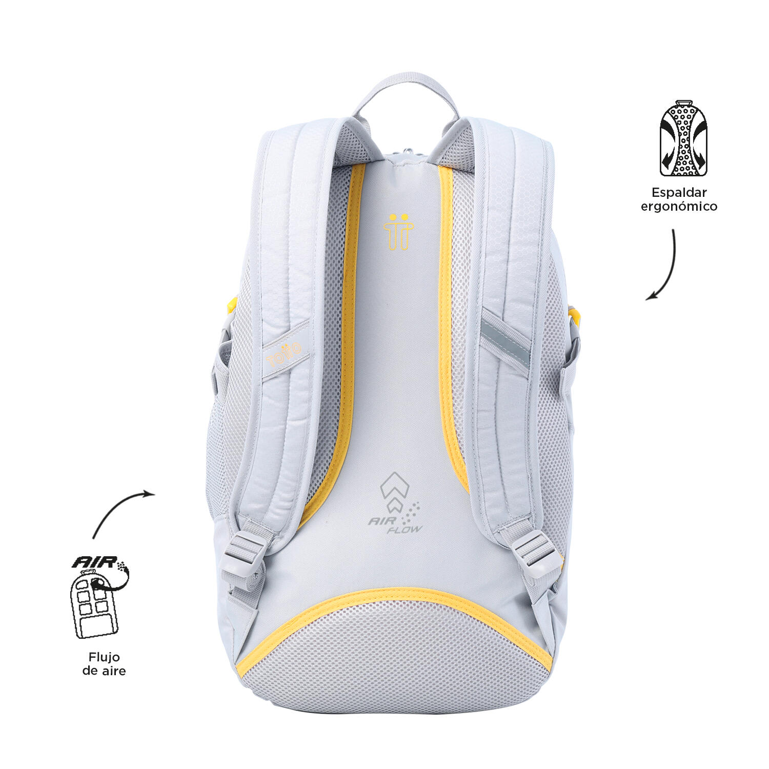 Totto Mochila urbana Deportto Micro Chip Poliéster 29 x47 x15 cm 3/5