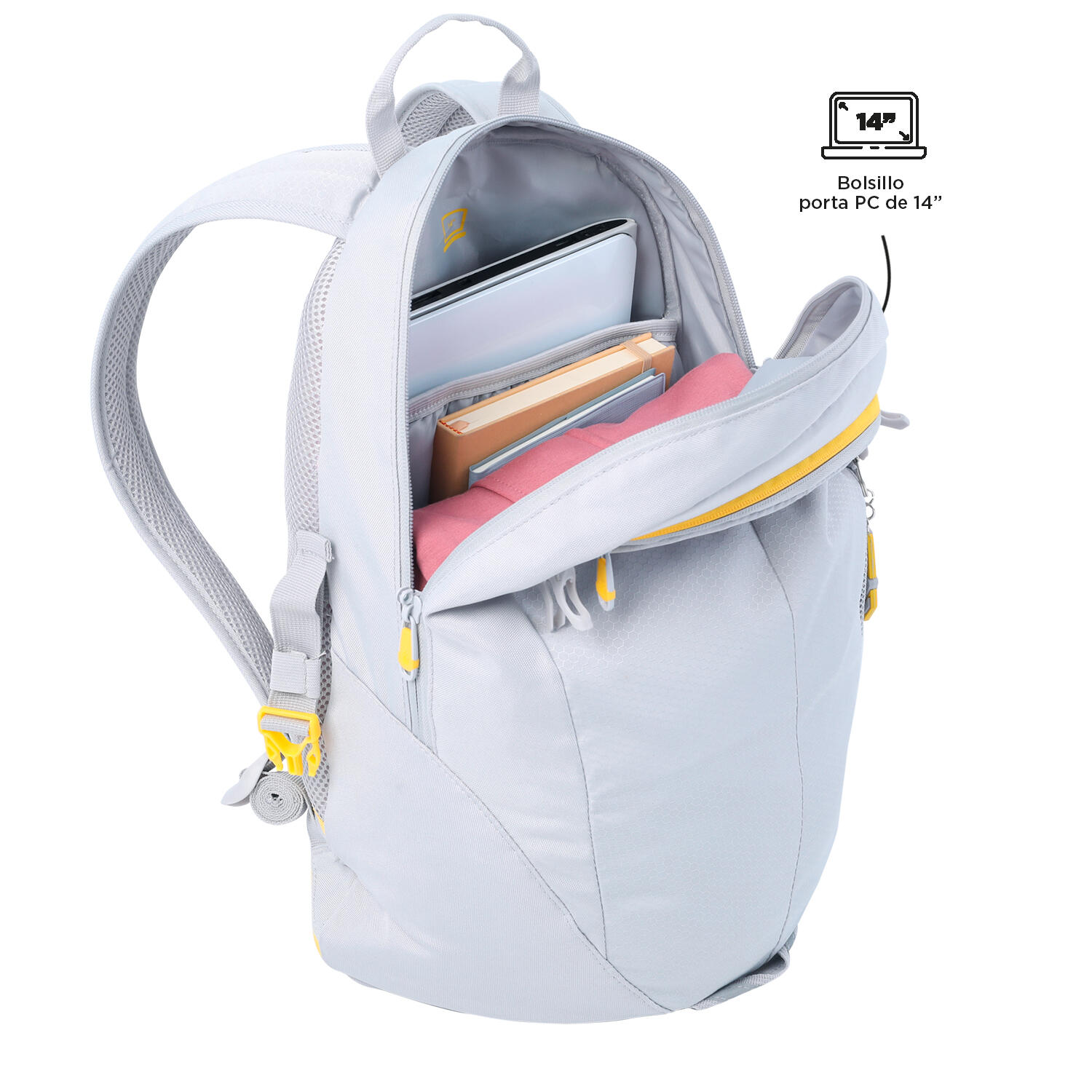 Totto Mochila urbana Deportto Micro Chip Poliéster 29 x47 x15 cm 4/5