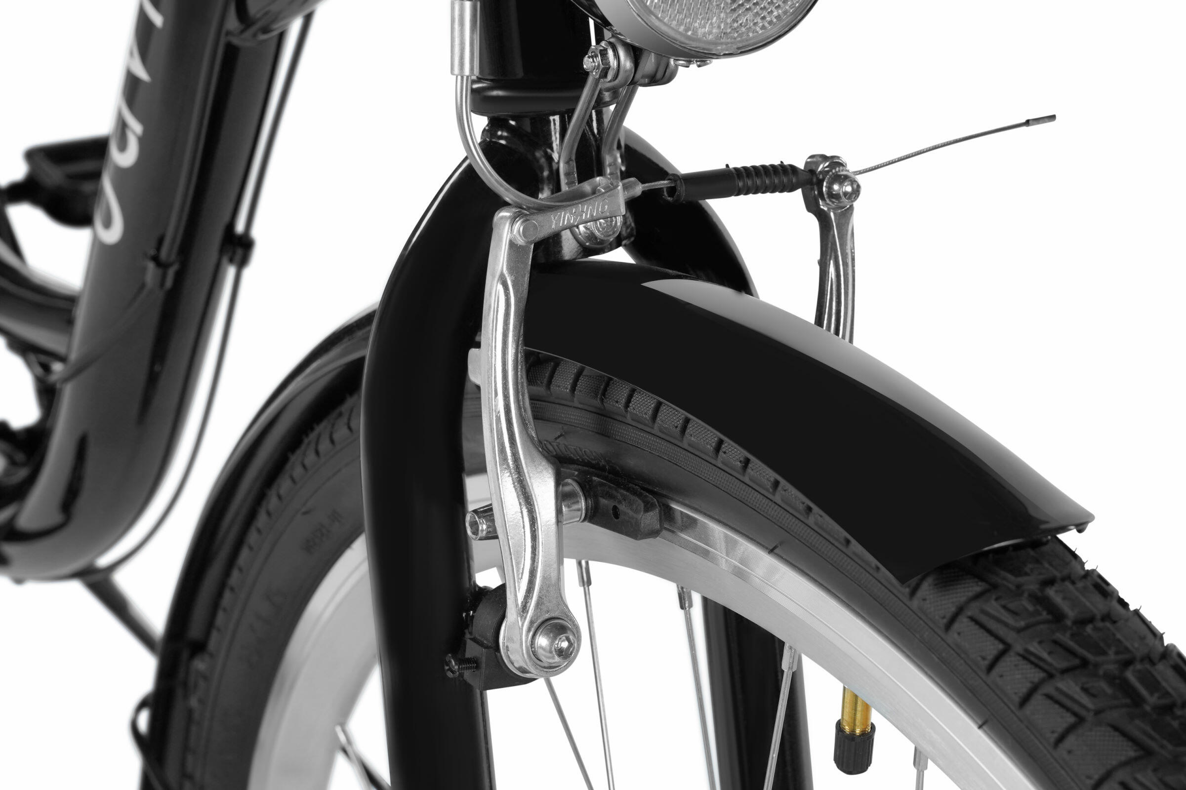 Vélo femme Davi Emma 28″, 160–185 cm, 7 vitesses, noir/noir 6/7