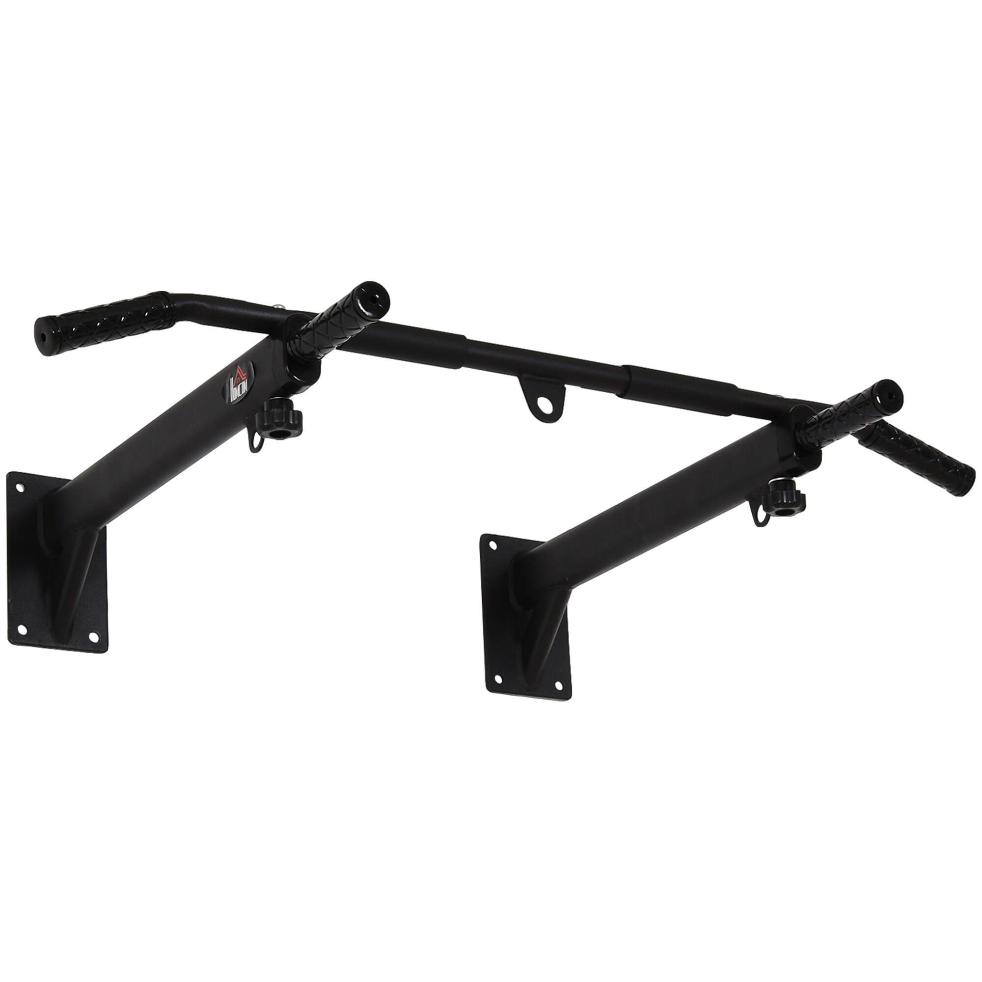 Barra de Dominadas de Pared HOMCOM 93,5x65x17 cm Negro 2/6