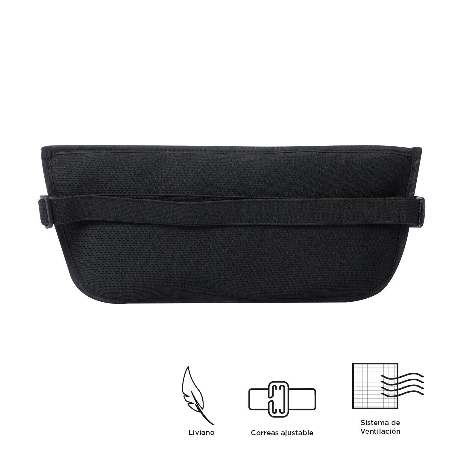 Totto Riñonera viaje Security Negro Poliéster 28 x 13 x 1 cm 2/4