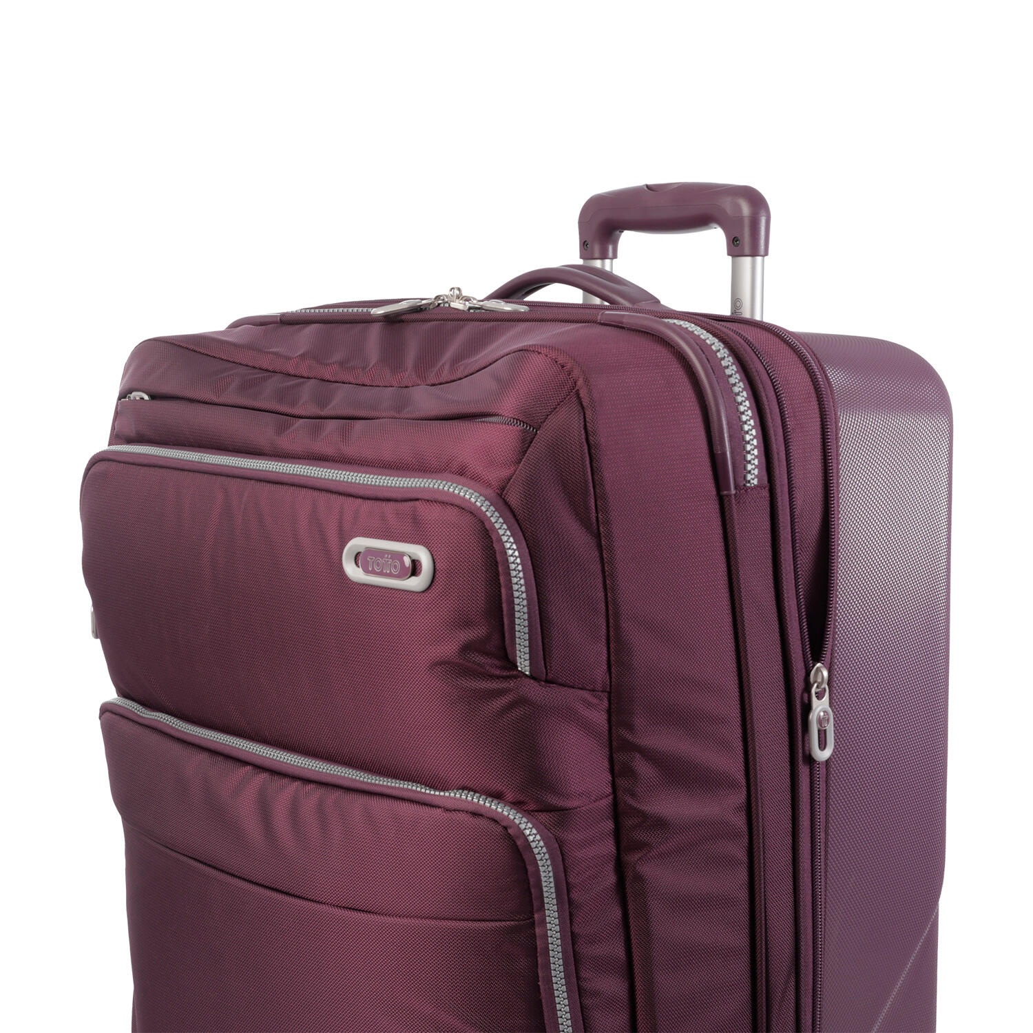 Totto Maleta de cabina Usky Morado Policarbonato 33 x 58 x 23.5 cm 5/5