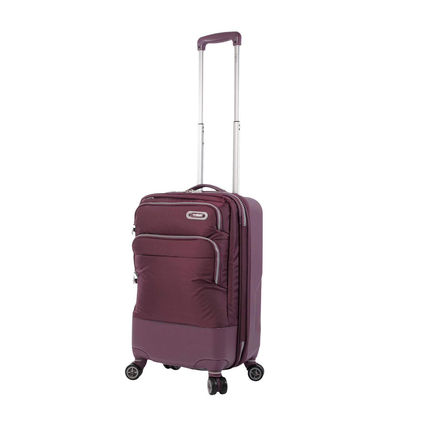 Totto Maleta de cabina Usky Morado Policarbonato 33 x 58 x 23.5 cm 2/5