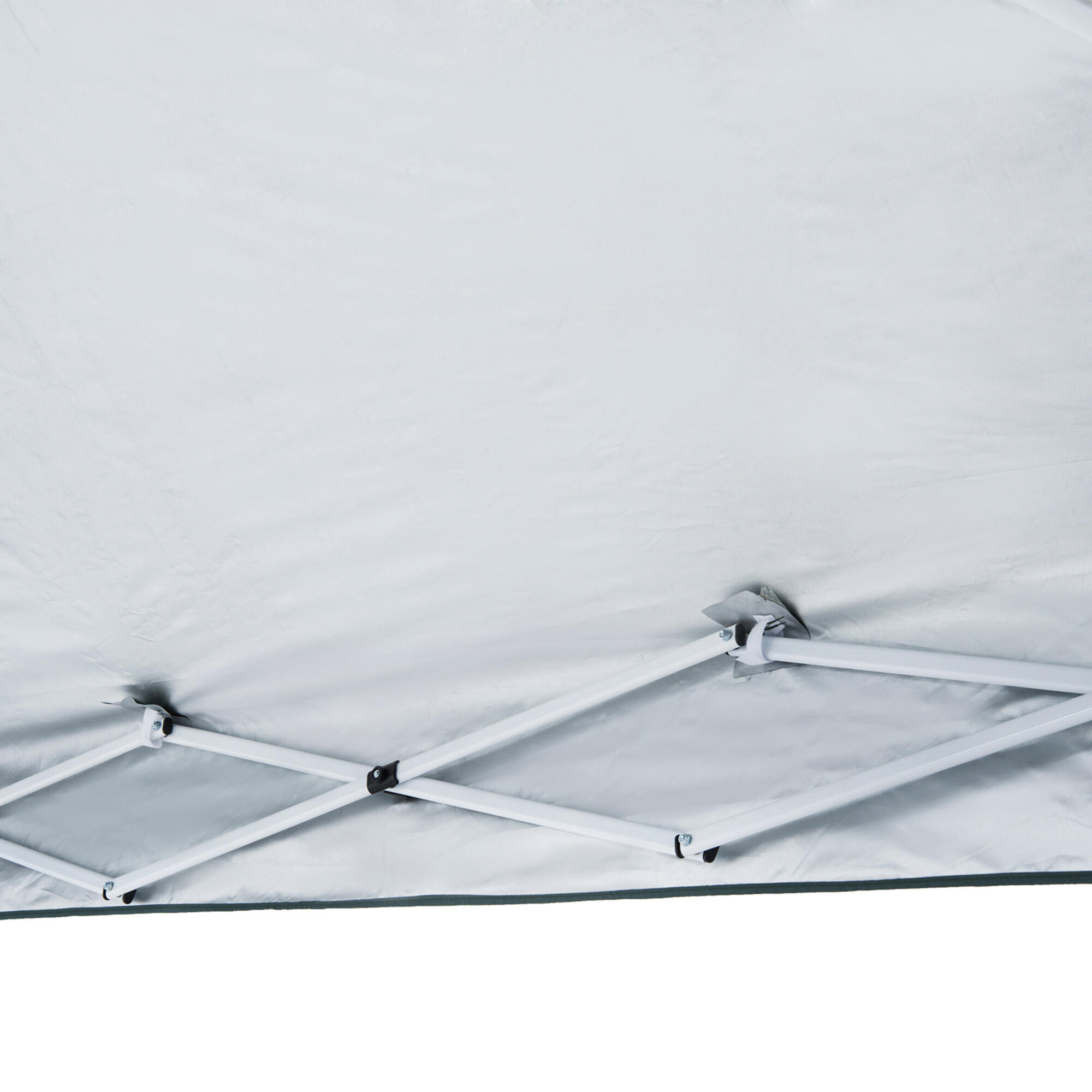 Carpa Plegable Outsunny 240x240x250 cm Verde 4/7