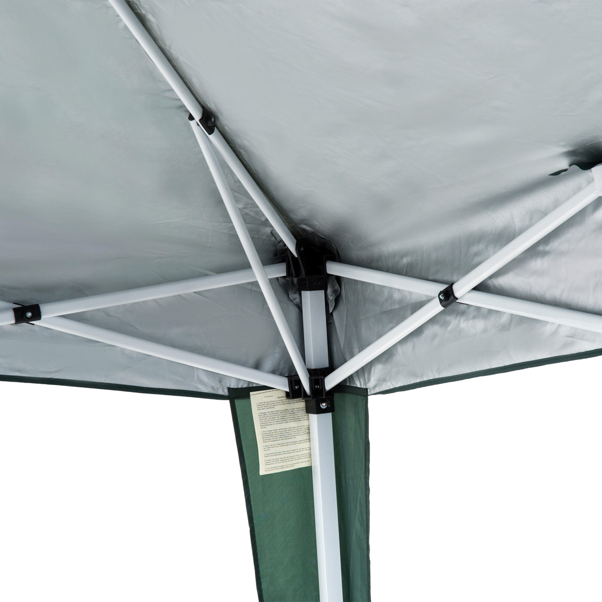 Carpa Plegable Outsunny 240x240x250 cm Verde 5/7