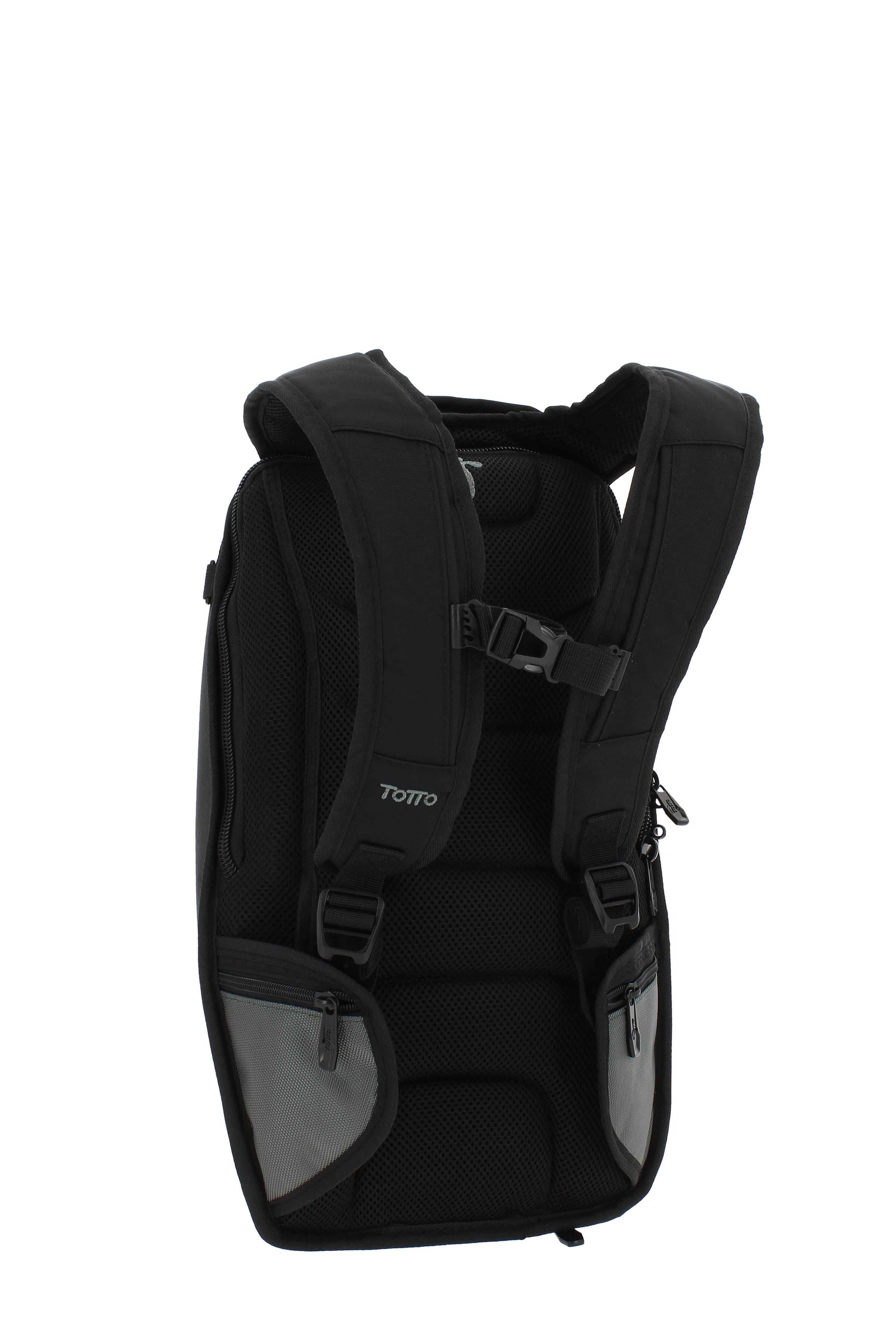 Totto  Mochila para moto negro y amarillo – Gilera Gris Grande 2/2