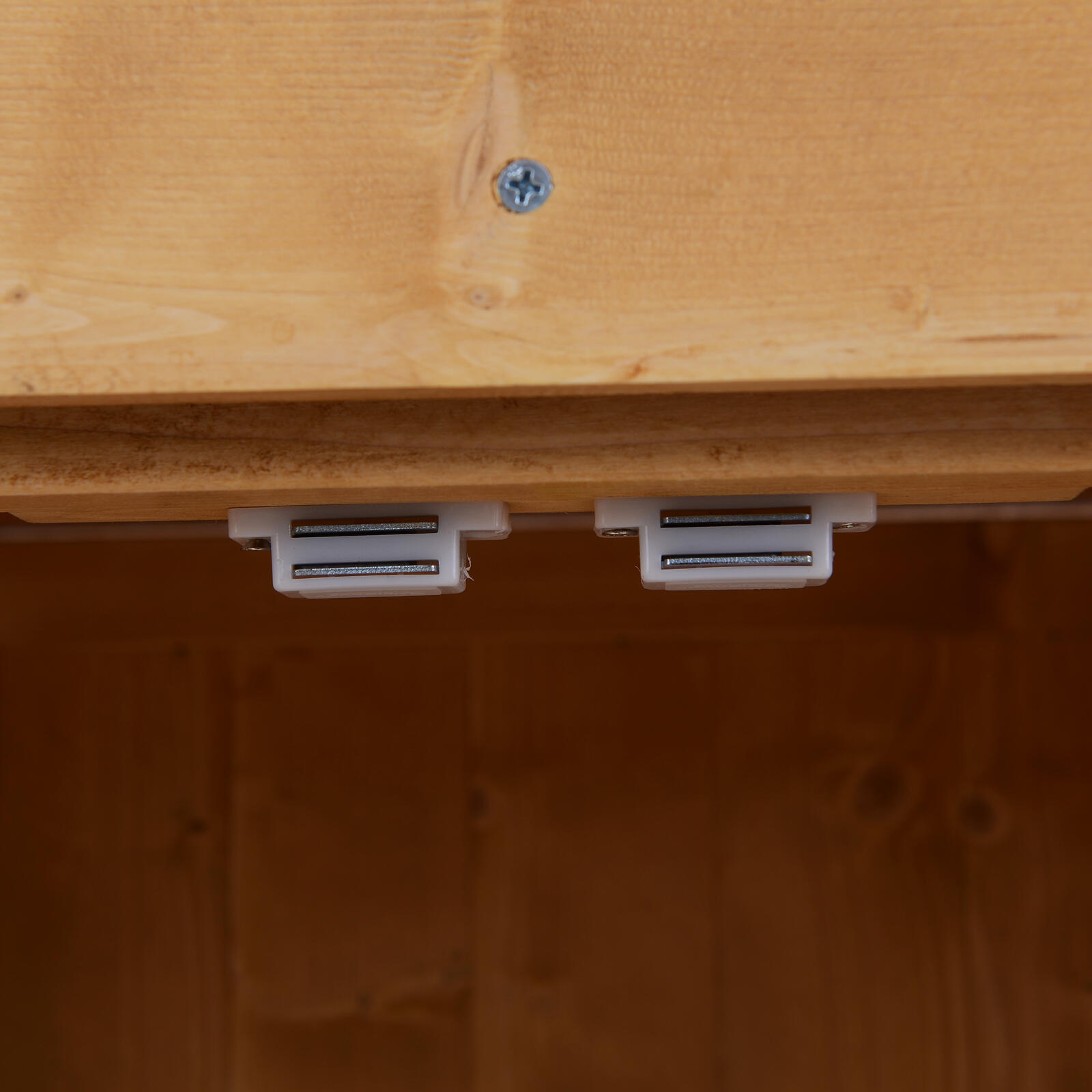 Cobertizo de Madera Outsunny 74x43x88cm Madera Natural 5/7