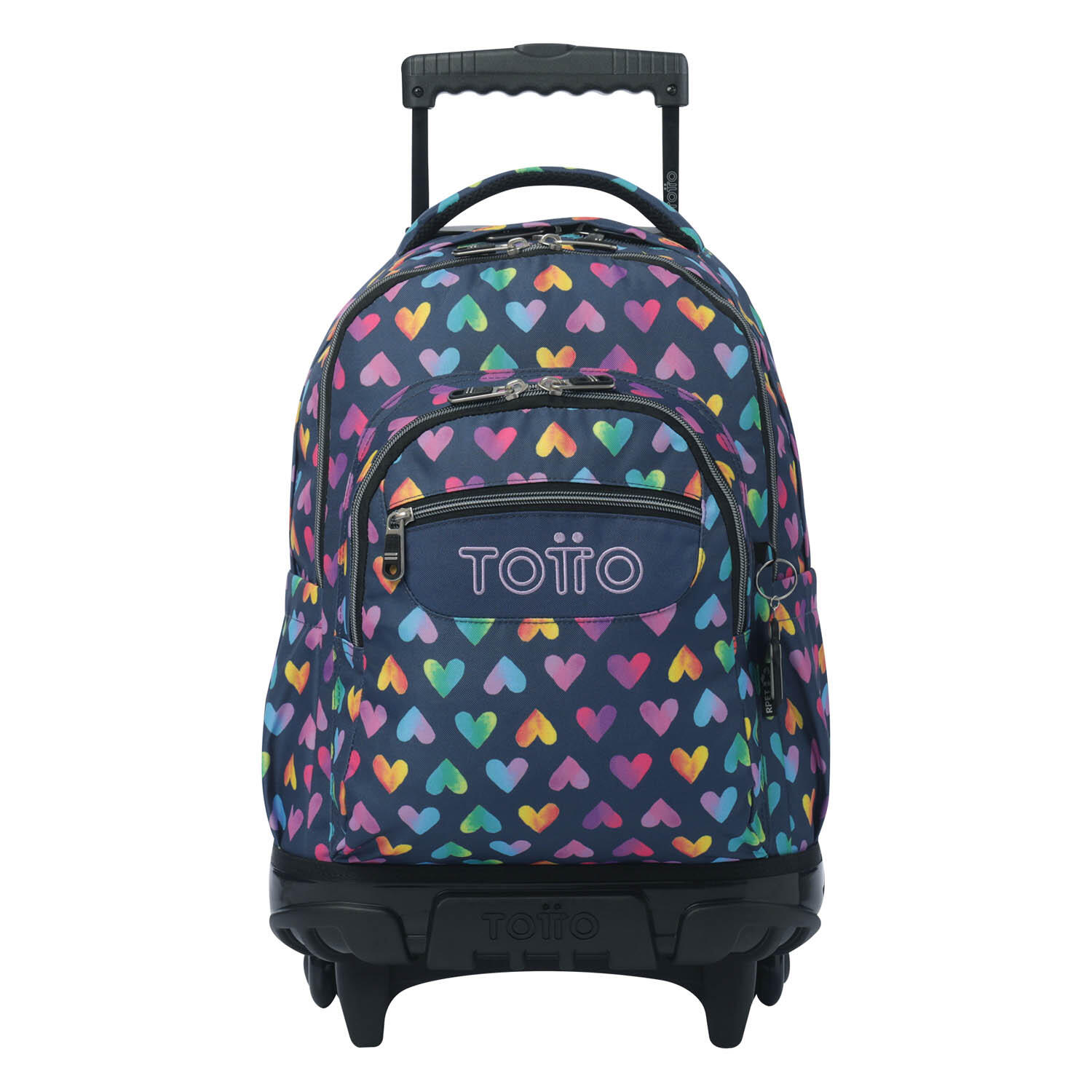 TOTTO Totto  Mochila Renglones - Flower Galaxy Multicolor Grande