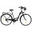 Bicicleta dama  Davi Emma 28", 7 viteze, 160-185 cm, Negru/Negru