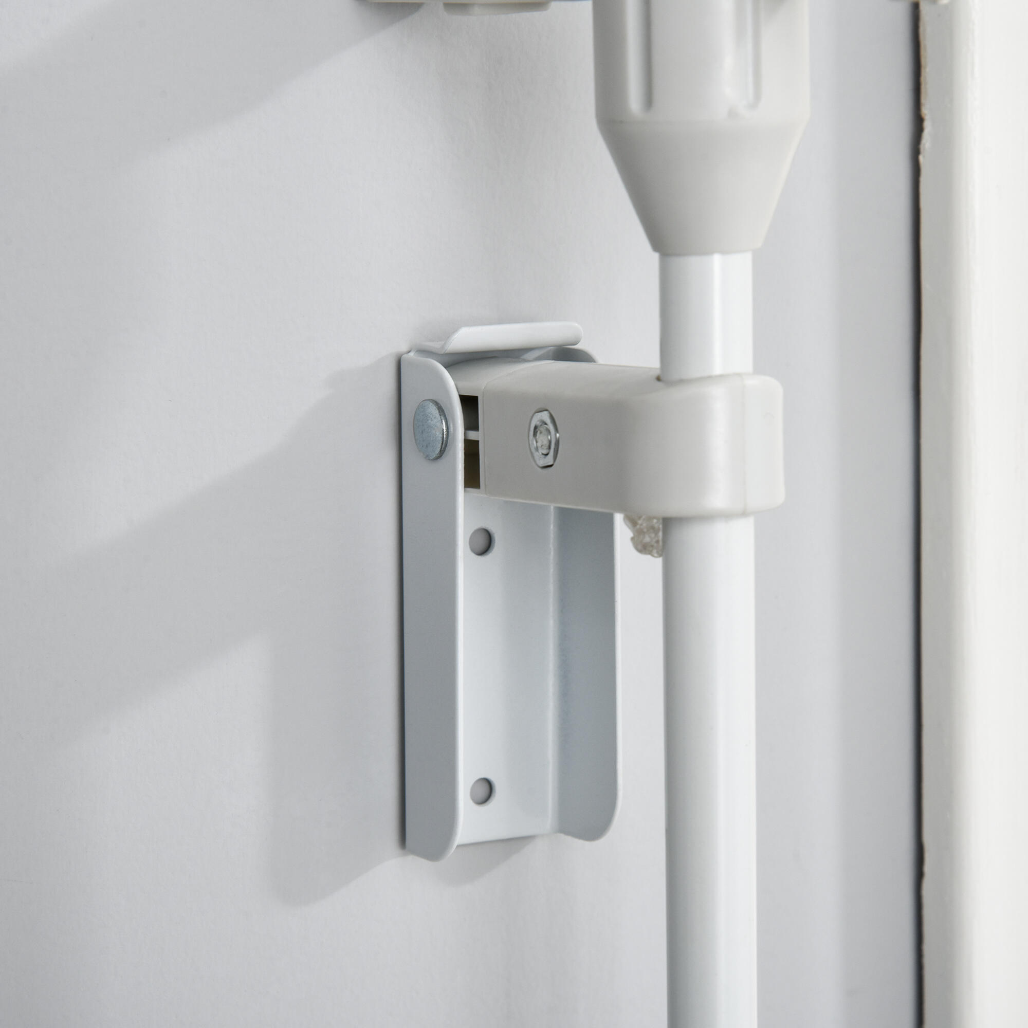 Barrera de Seguridad PawHut 180x74.5 cm Blanco 5/7