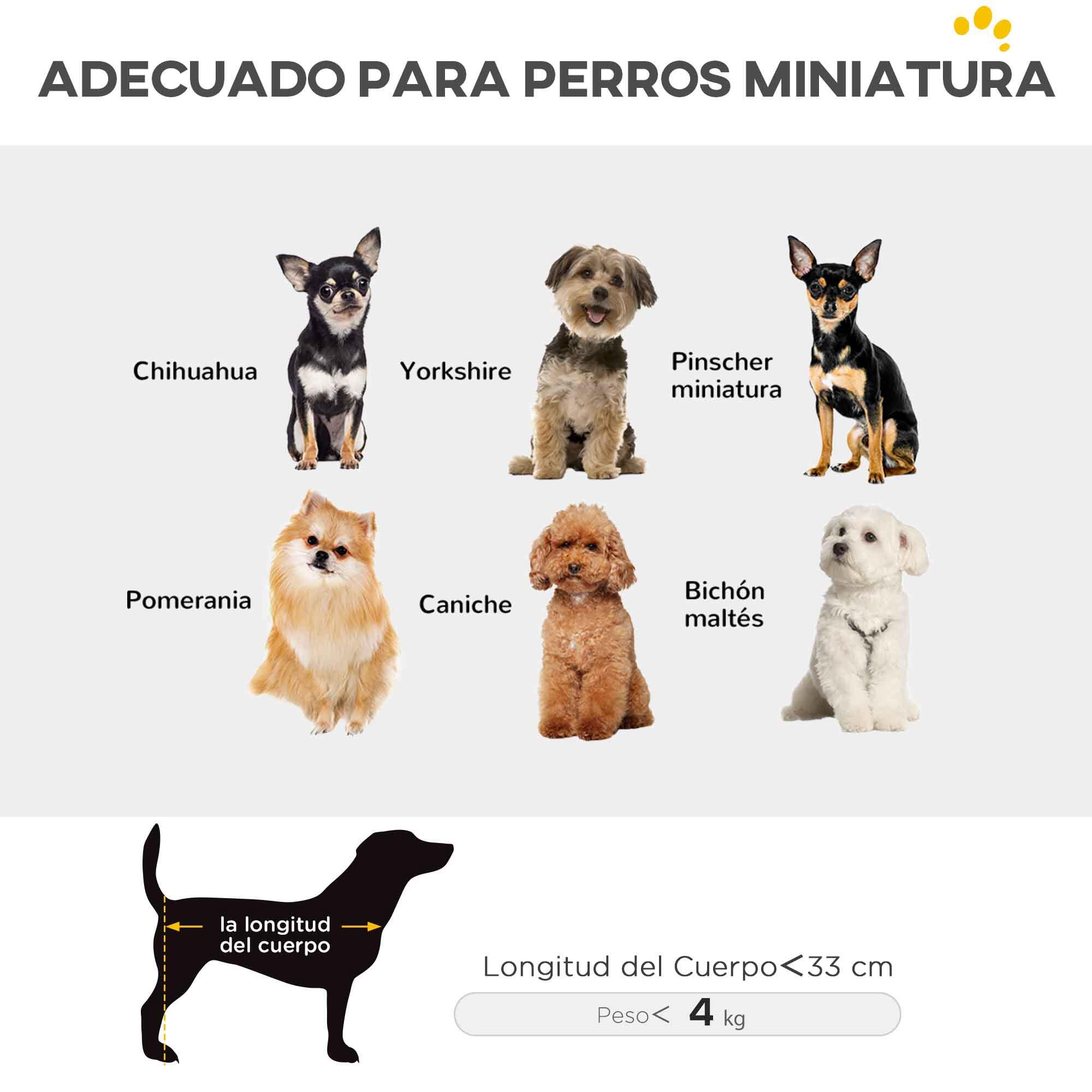 Cochecito para Perros PawHut 53x45x28 cm Azul 7/7