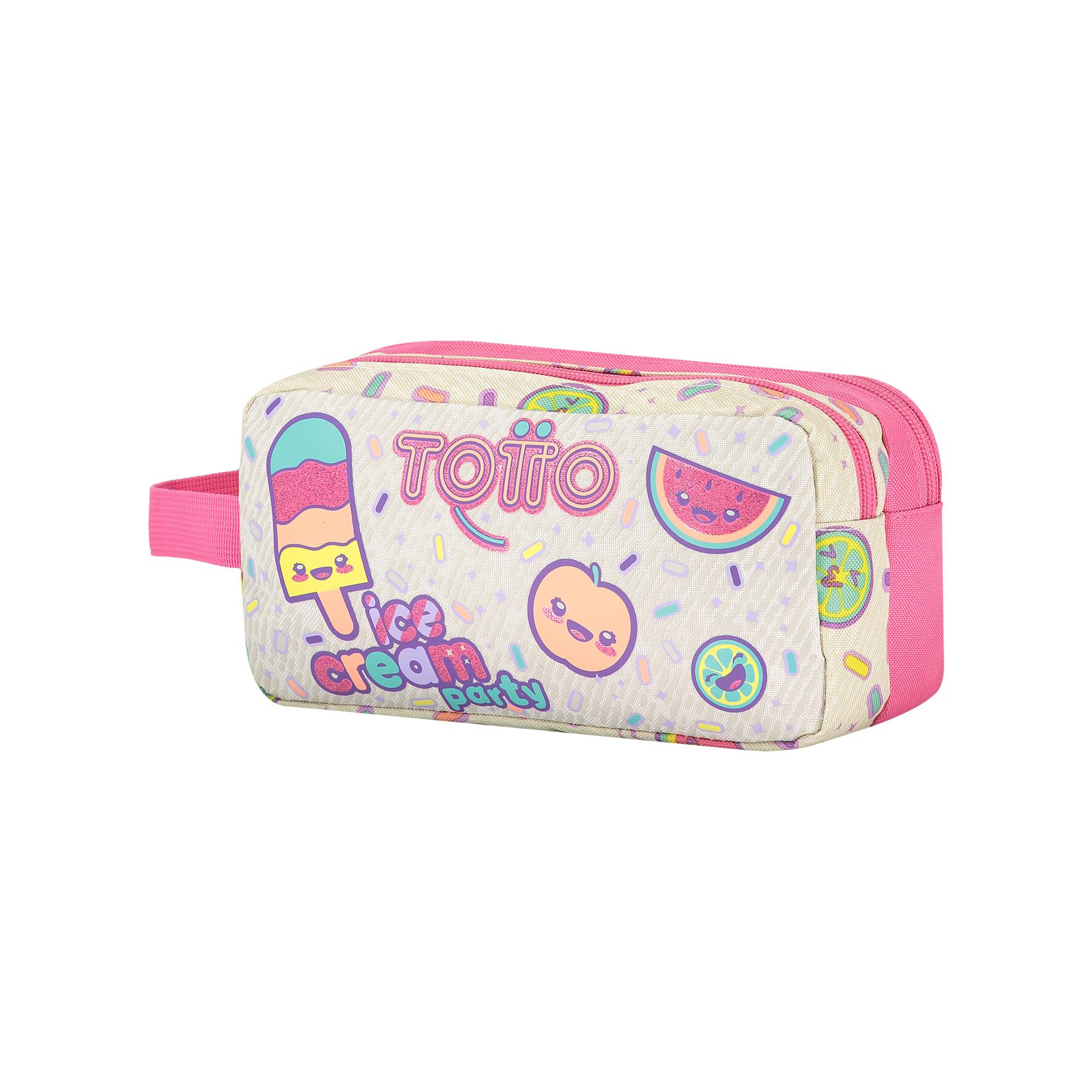 Totto  Estuche - Ice Fruit Rosa Pequeño 2/4