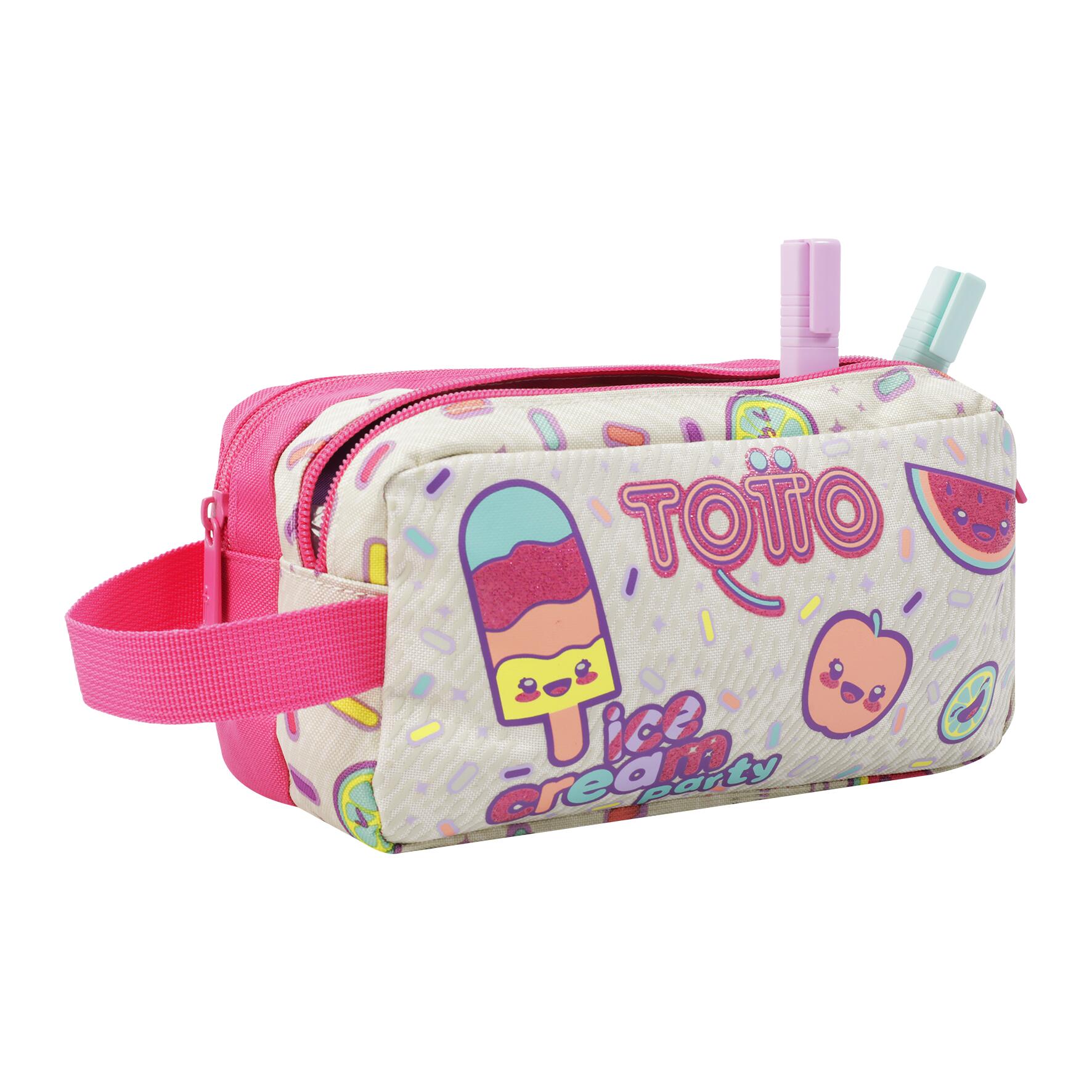 Totto  Estuche - Ice Fruit Rosa Pequeño 4/4
