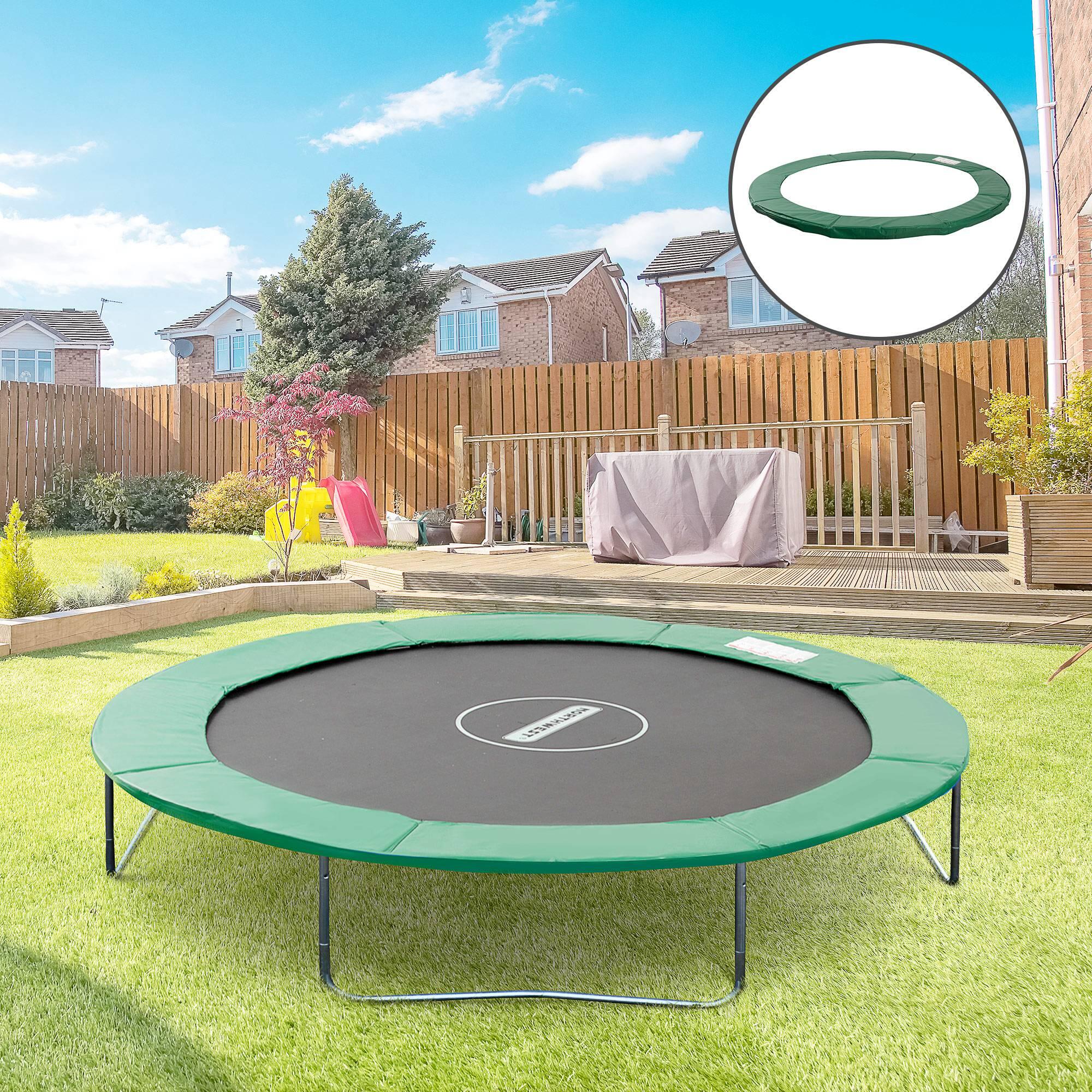 Cobertura de Proteção para Trampolim 244 cm Verde HOMCOM 2/7